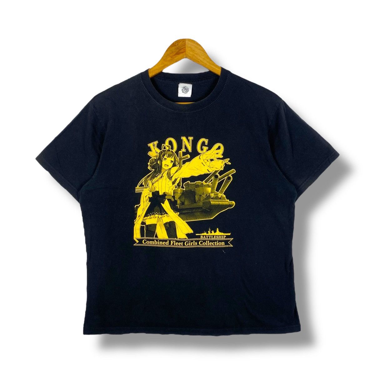 Anime KONGO KANTAI COLLECTION Anime Games Graphic Promo Tee Shirt Size US L / EU 52-54 / 3 - 1 Thumbnail