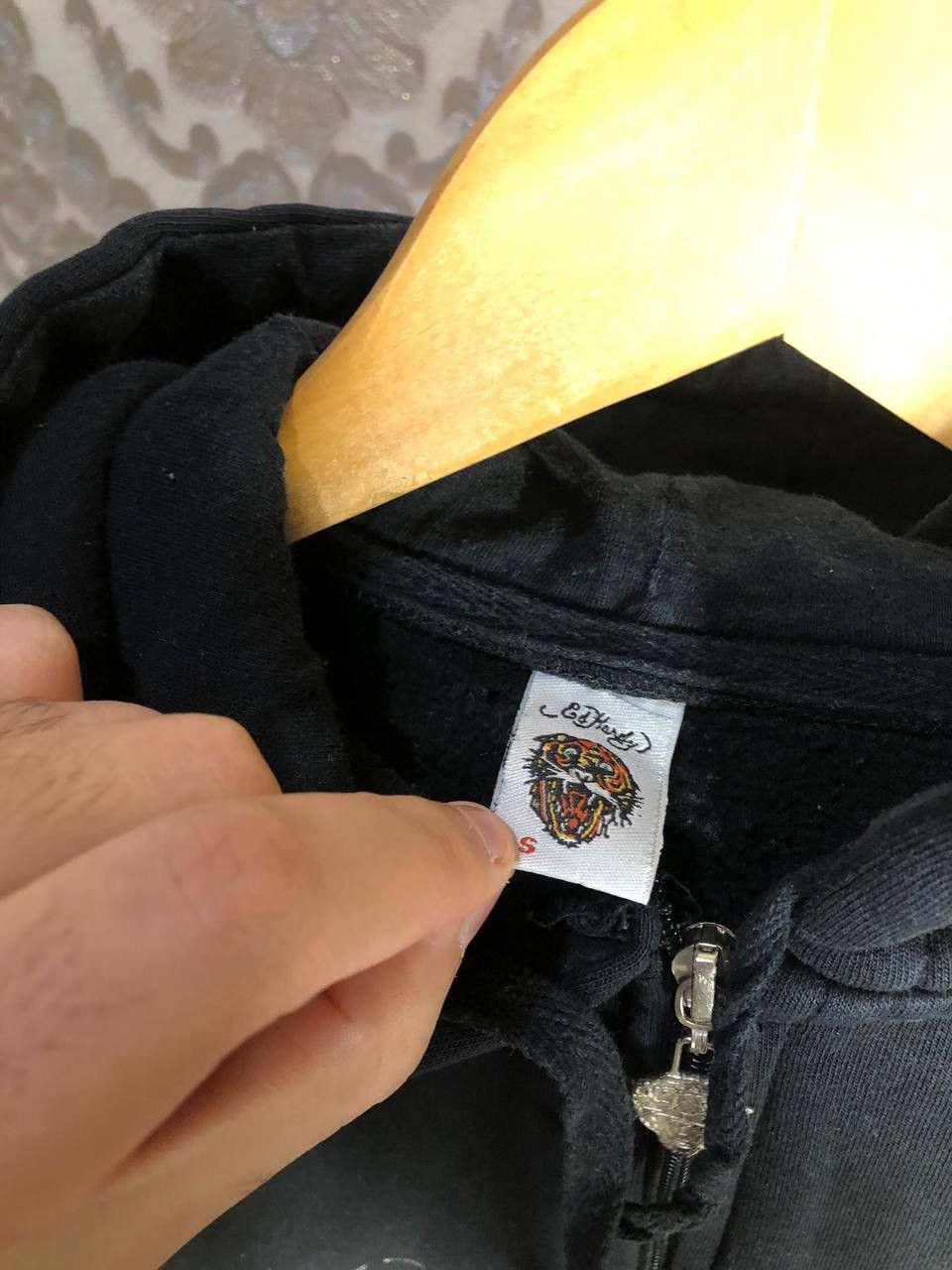 Ed Hardy × Vintage VERY RARE ED HARDY FULL ZIP HOODIES DESIGNER JAPAN STYLE 90s Size S / US 4 / IT 40 - 5 Thumbnail