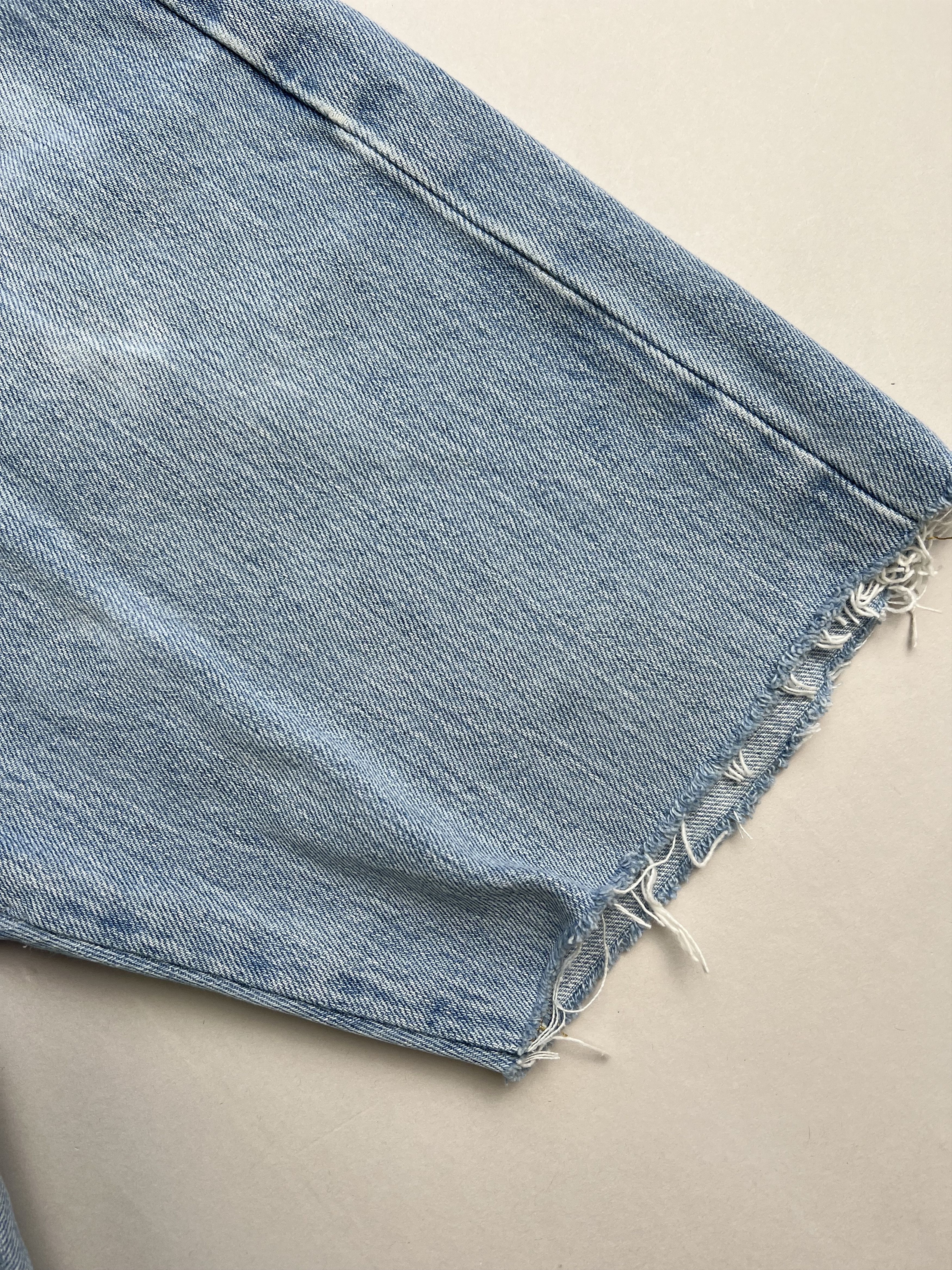 Levi's Levis 501 Jeans Shorts Light Blue Wash W30 Size US 30 / EU 46 - 3 Thumbnail