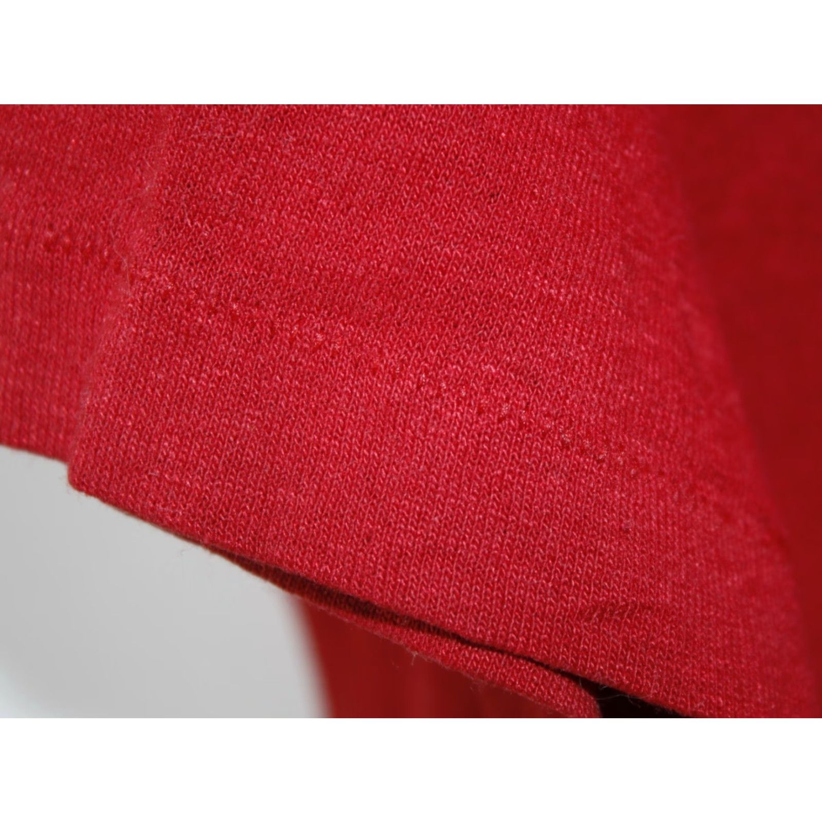Jerzees VINTAGE Jerzees Mens T-Shirt Shirt Adult Large Red 1990s Feigleys Short Sleeve Crew Neck Pullover Graphic Tee Mens Size US L / EU 52-54 / 3 - 4 Thumbnail