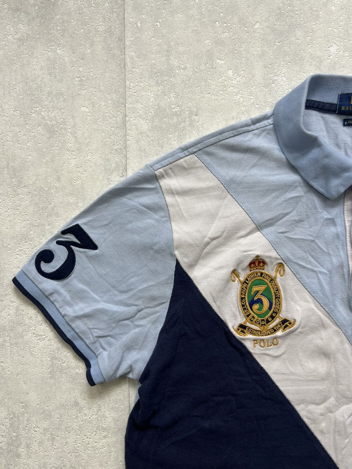 Polo Ralph Lauren 00’s POLO RALPH LAUREN OLD MONEY RARE LUXURY TEE Y2K Size US L / EU 52-54 / 3 - 4 Thumbnail