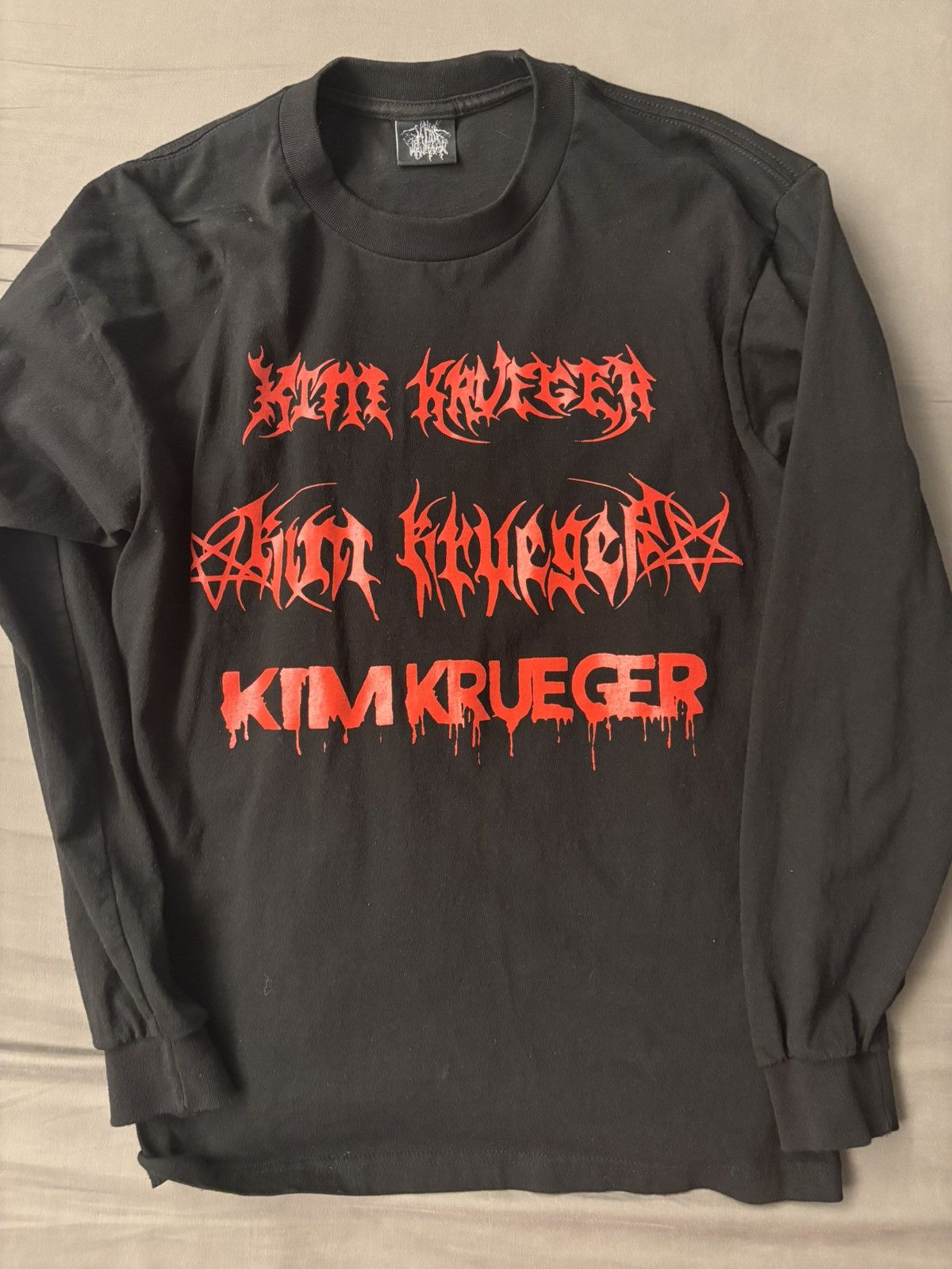 kim krueger ロンt Kim Krueger KIM KRUGER RED LONG-SLEEVE 1/10 | Grailed