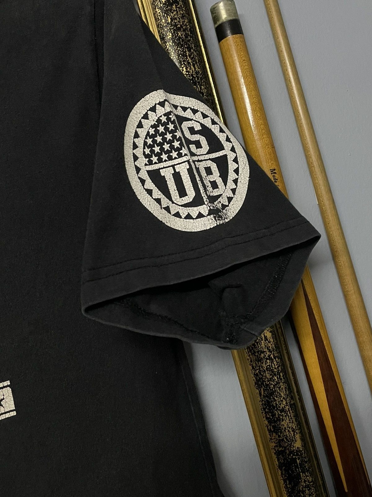 Japanese Brand Vintage Designer Subciety We Never Give A fuck Riot Sunfaded Size US M / EU 48-50 / 2 - 8 Thumbnail