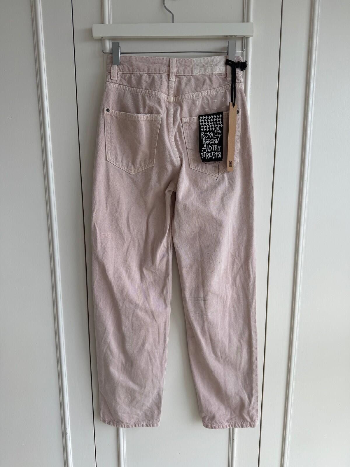 Ksubi new ksubi womens denim jeans brooklyn blush pink 24 6 s Size 24" / US 00 / IT 34 - 4 Thumbnail