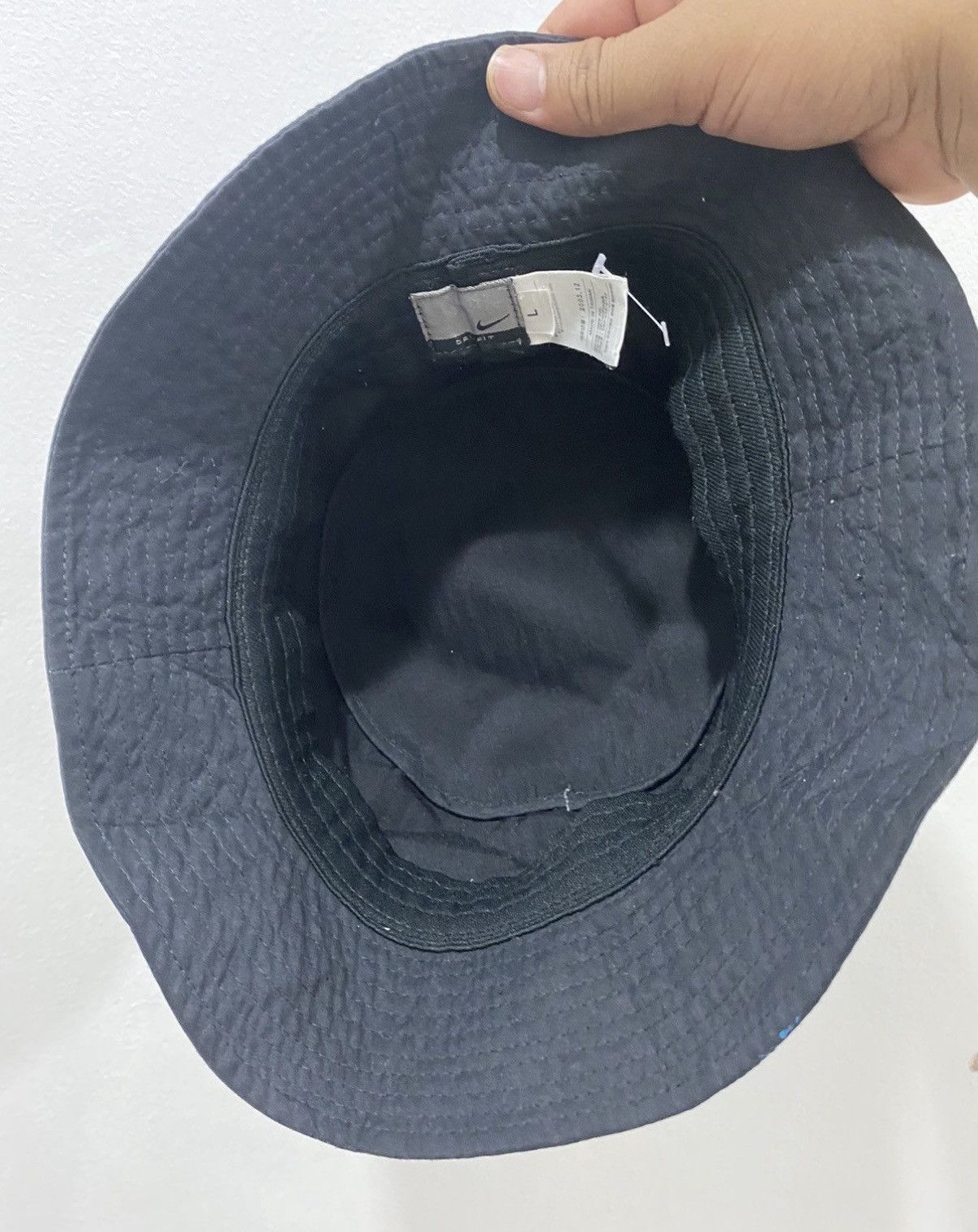 Nike 2003 Nike Black Bucket Hat Size ONE SIZE - 5 Thumbnail