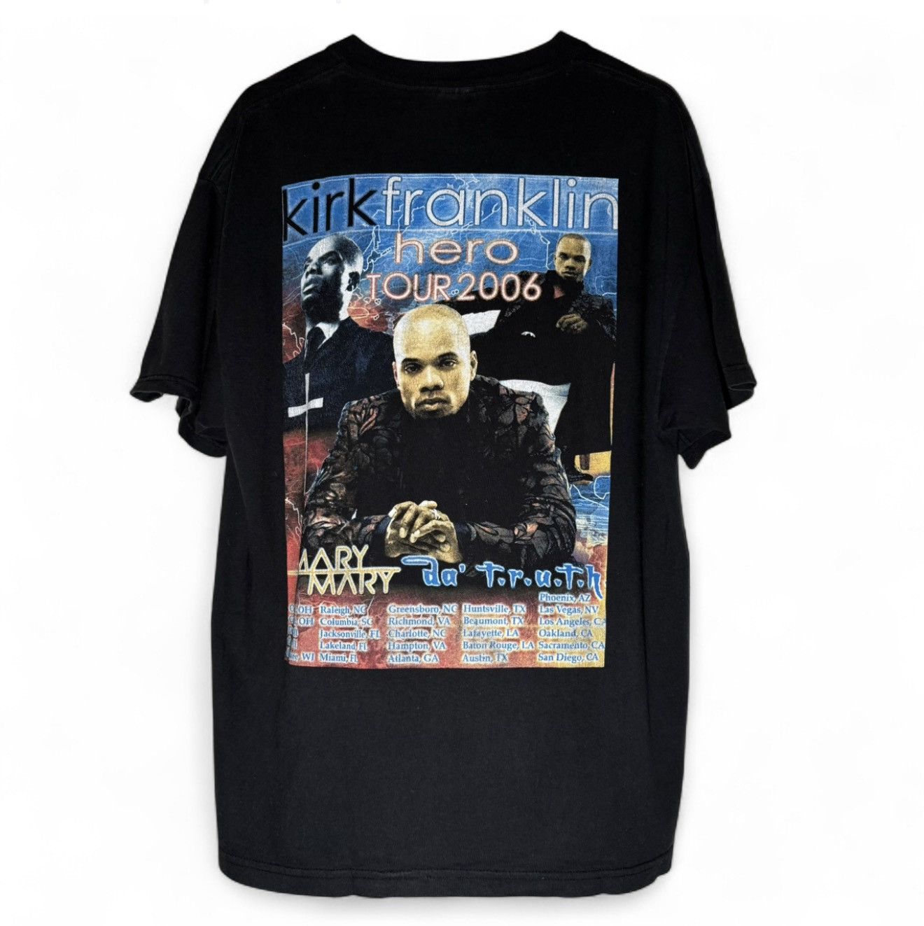 Vintage Vintage 2006 Kirk Franklin Gospel Rap Shhirt Sz L Size US L / EU 52-54 / 3 - 6 Thumbnail