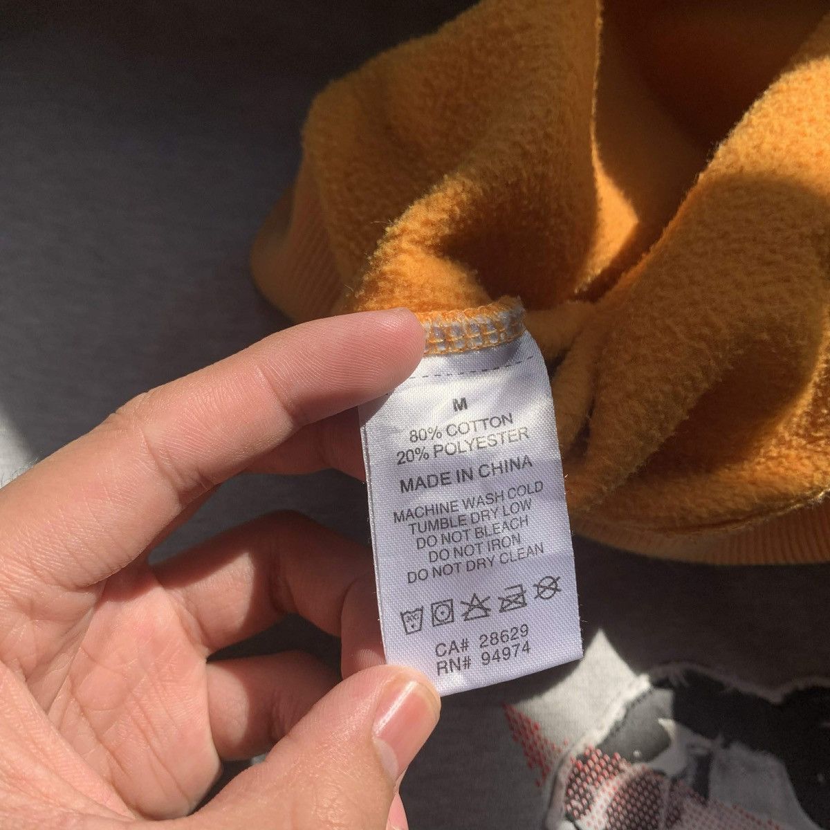 Stussy Orange Stüssy embroidered crewneck sweatshirt Size US M / EU 48-50 / 2 - 5 Thumbnail