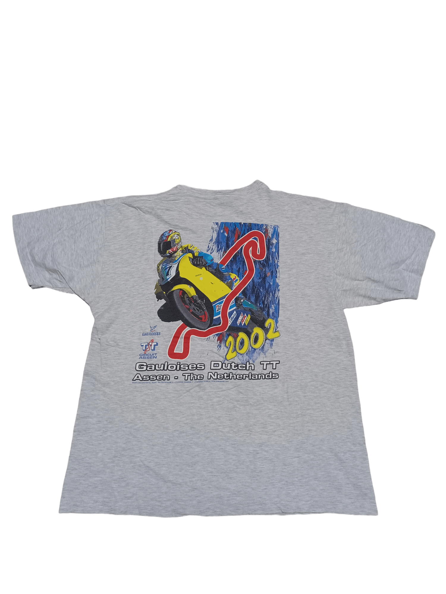 Vintage 2002 VINTAGE NETHERLANDS RACING MOTO RALLY BIKE Size US M / EU 48-50 / 2 - 2 Thumbnail