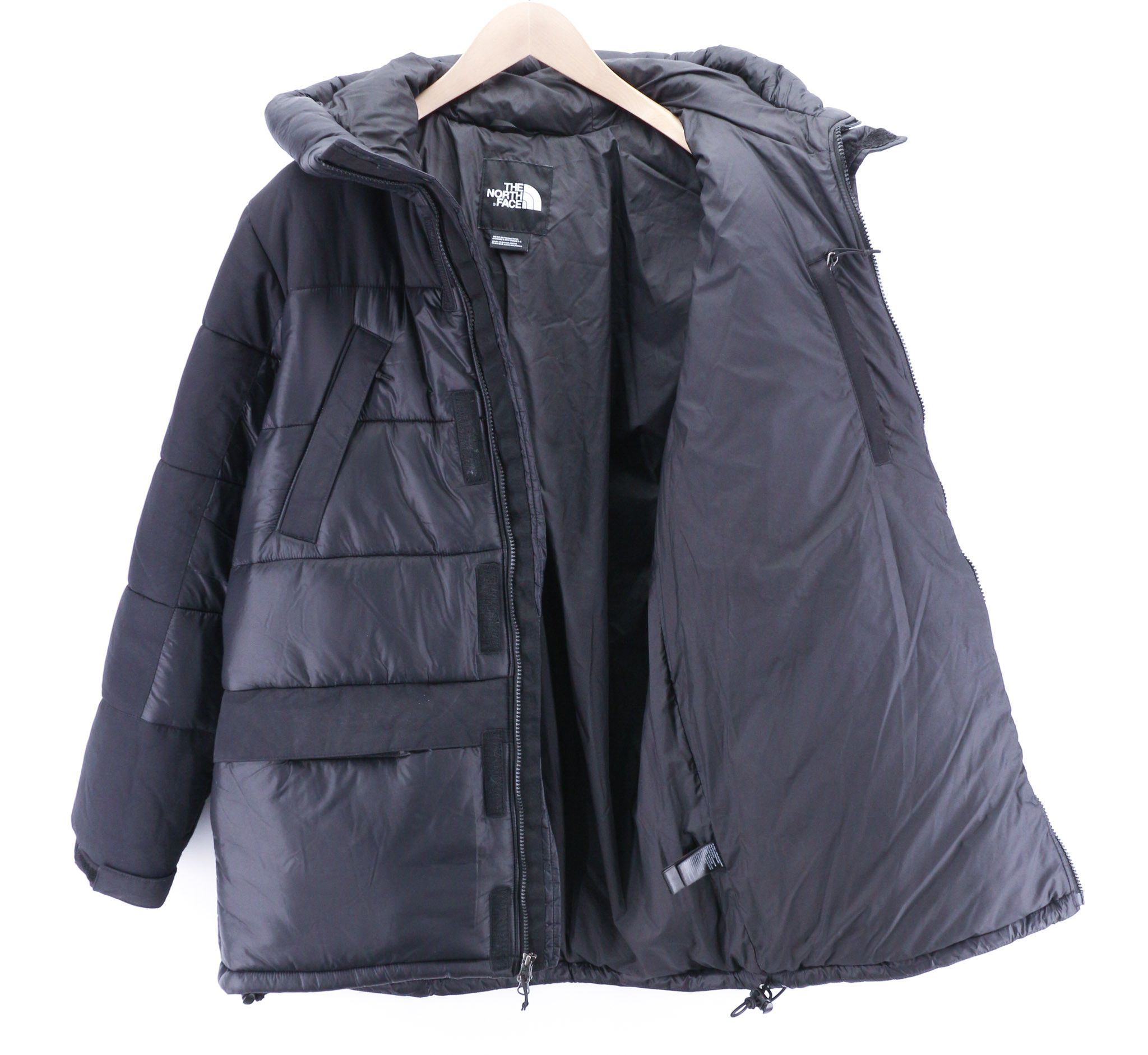 The North Face HIMALAYAN INSULATED PARKA L Lined Black Jacket 79764 Size US L / EU 52-54 / 3 - 4 Thumbnail