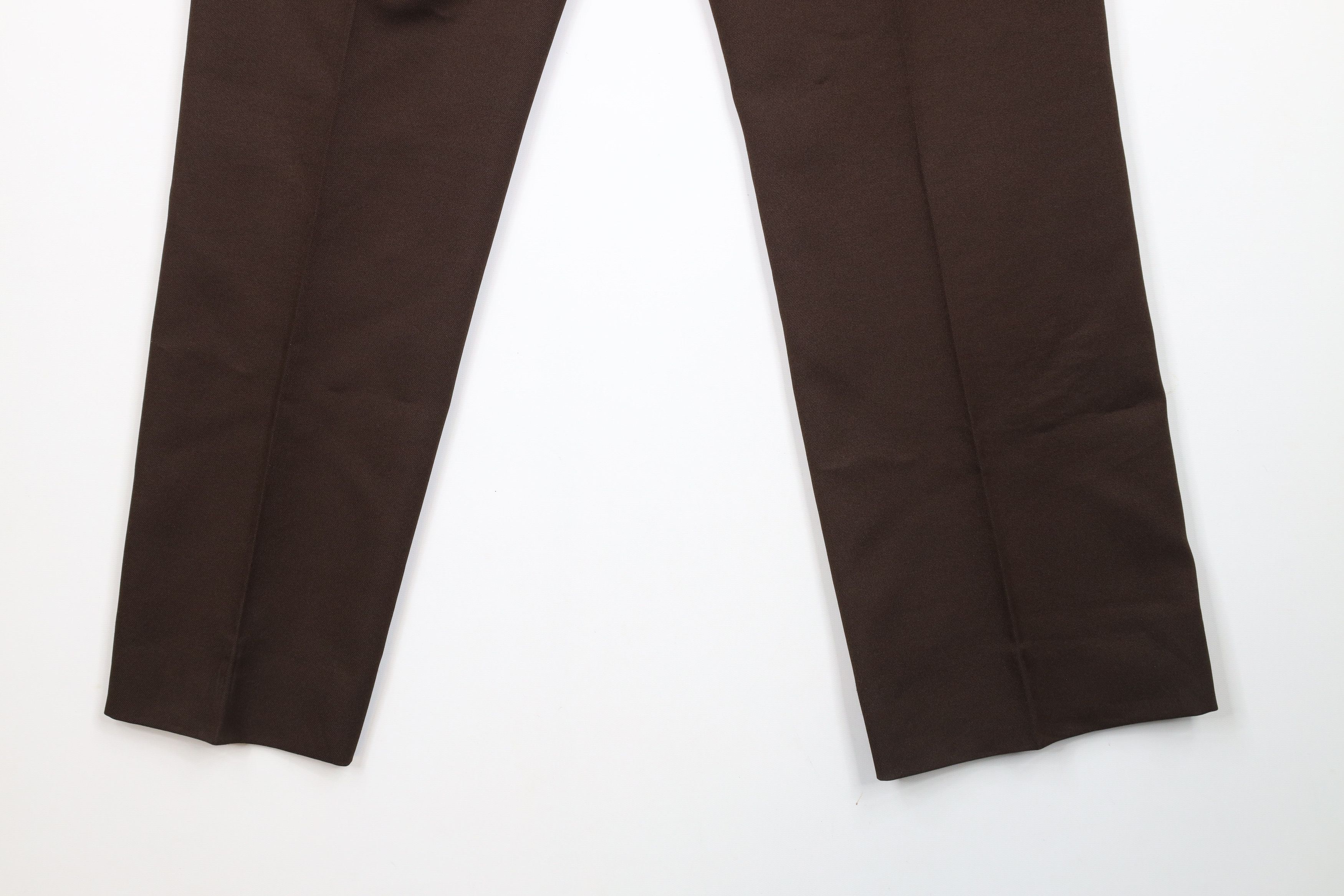 Vintage Vintage 70s Streetwear Flared Wide Leg Chino Pants Brown USA Size US 34 / EU 50 - 14 Thumbnail
