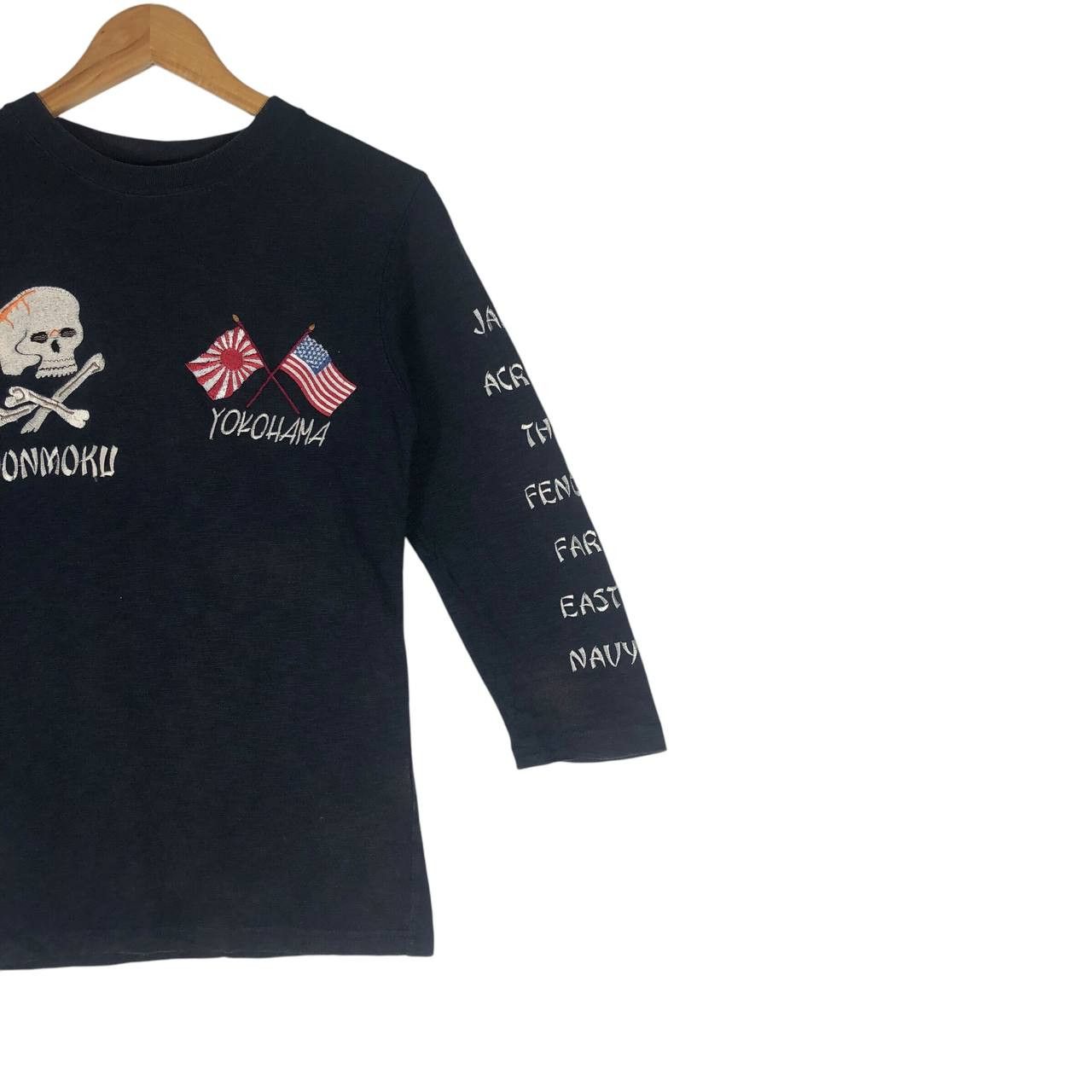 Japanese Brand Vintage Honmoku F,E,N Yokohama Men T-Shirt Size US S / EU 44-46 / 1 - 4 Thumbnail