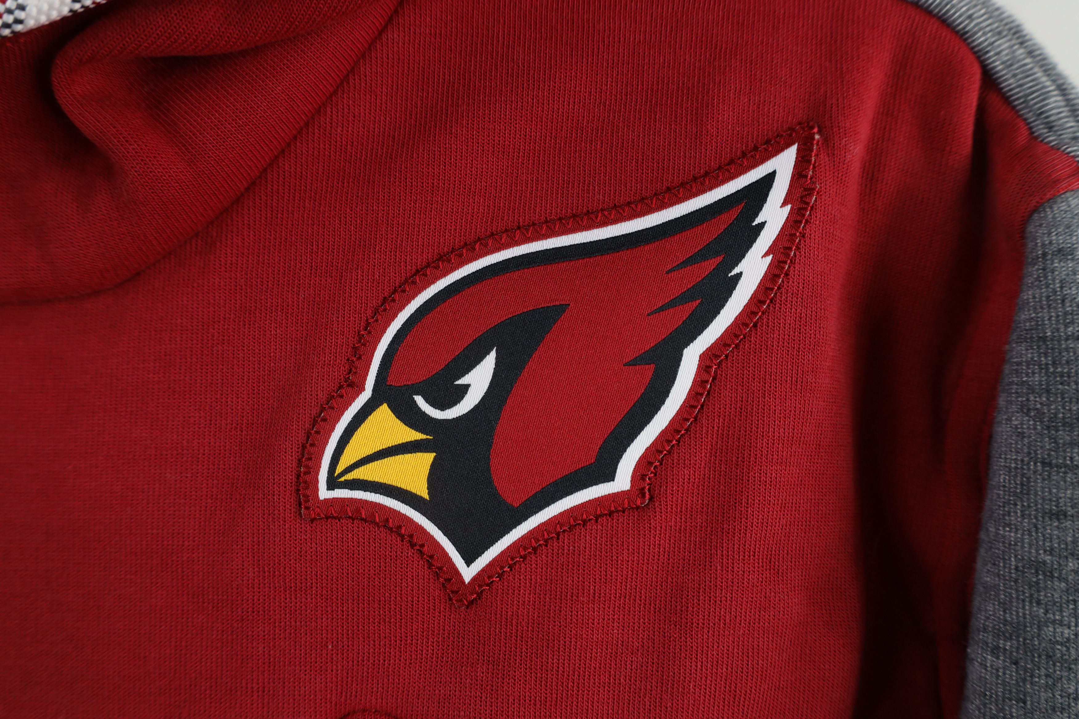 Nike × Vintage Nike NFL Cardinals Football Hoodie Sweatshirt Red Gray Size US M / EU 48-50 / 2 - 4 Thumbnail