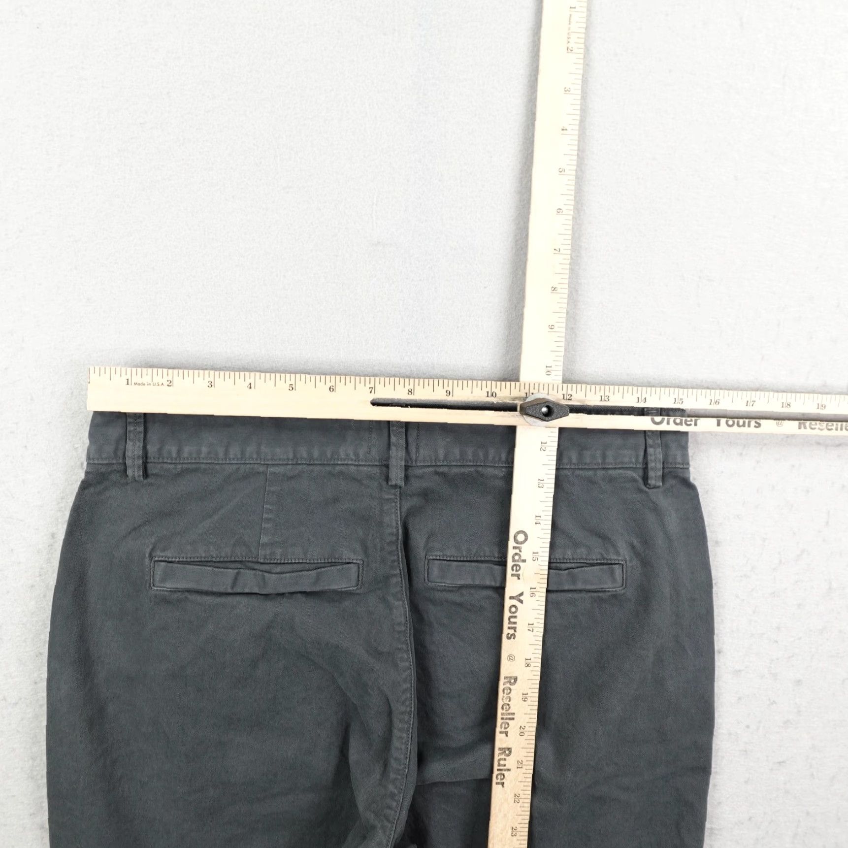 Flint And Tinder Flint and Tinder Shorts Mens 31 Gray Chino Utility Twill Casual Outdoors Work Pants Size US 31 - 4 Thumbnail
