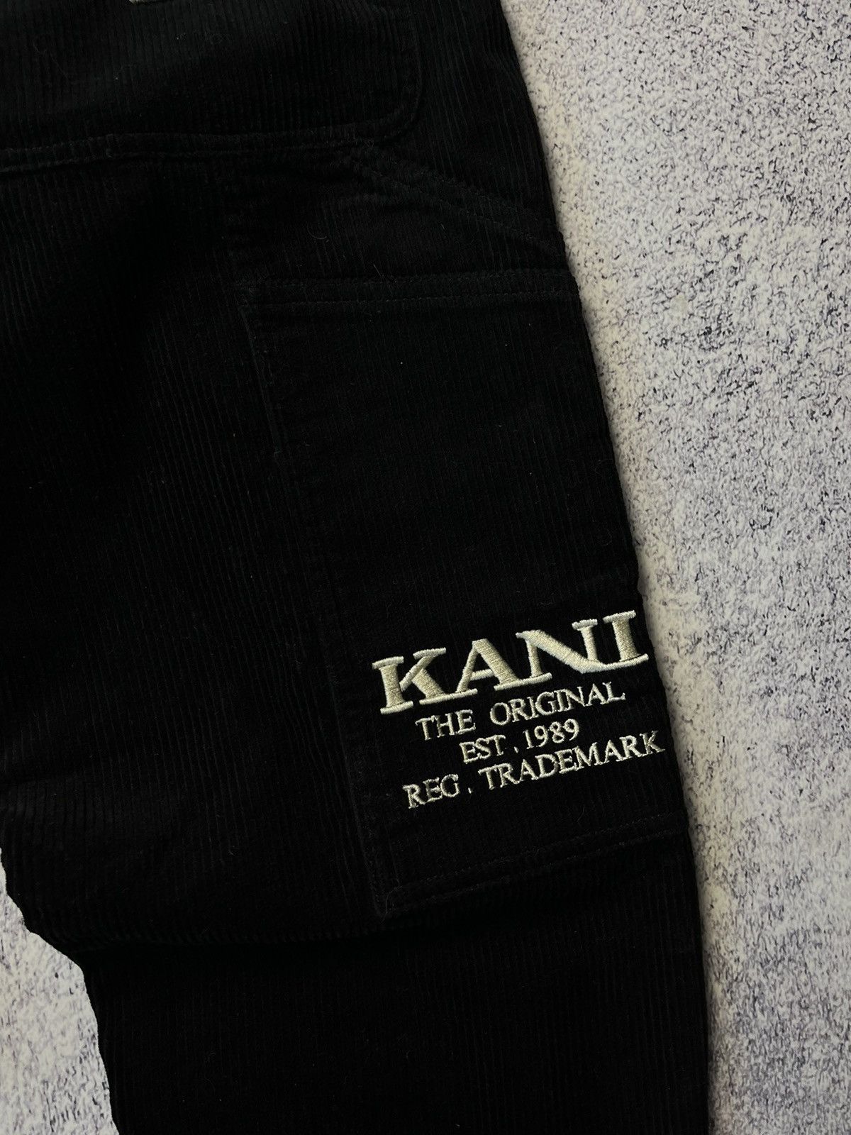 Karl Kani Vintage Karl Kani Velour Pants Rap Jeans Y2K Size US 30 / EU 46 - 13 Thumbnail