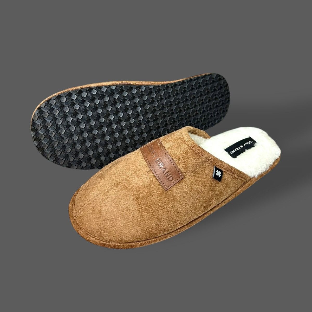 Lucky Brand Lucky Brand Unisex Tan Slippers Sz 8-9 Women’s, 7-8 Mens Size US 8.5 / IT 38.5 - 6 Thumbnail