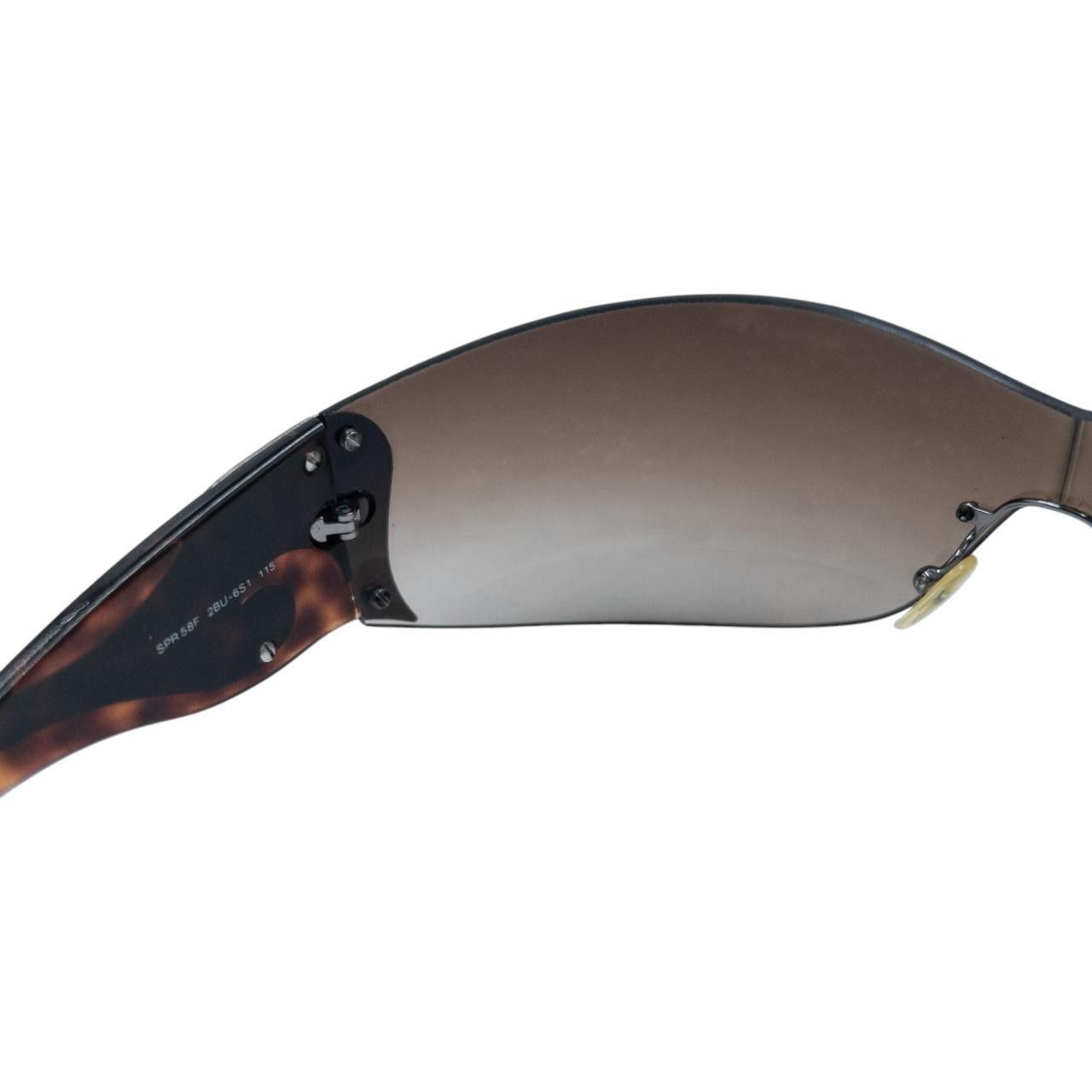 Prada Vintage Prada Tortoise Shell Swirl Sunglasses Size ONE SIZE - 7 Thumbnail