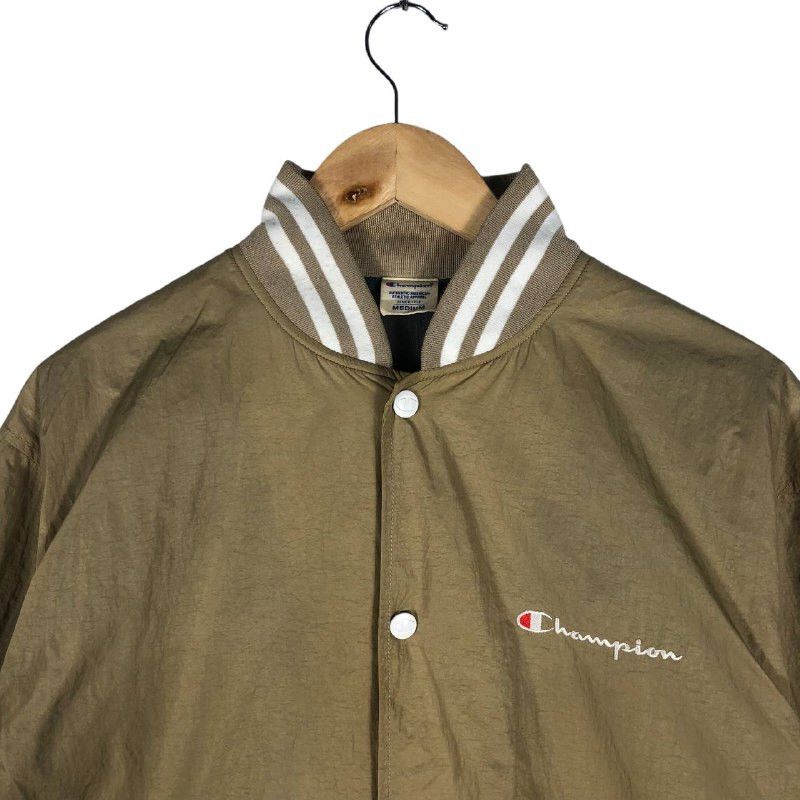 Champion × Vintage Vintage Champion Varsity Bomber Button Jacket Size US M / EU 48-50 / 2 - 2 Thumbnail