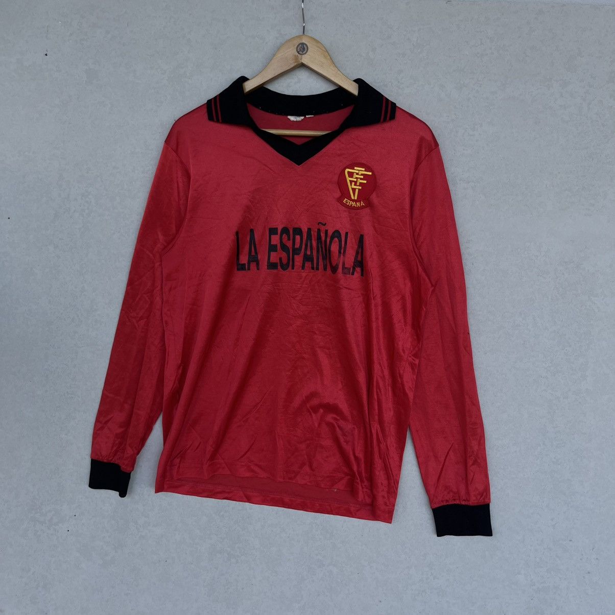 Other Vintage Spain Red Long Sleeve Football Shirt Size L Size US L / EU 52-54 / 3 - 2 Thumbnail