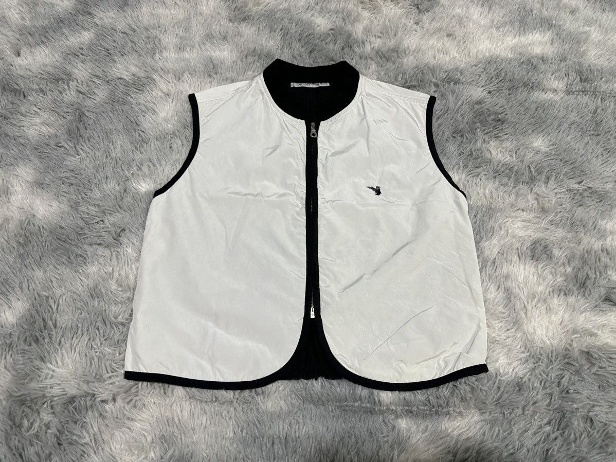 Emporio Armani 🔥Vintage Emporio Armani Gilet Uomo Nylon Vest Jacket Size US M / EU 48-50 / 2 - 1 Thumbnail