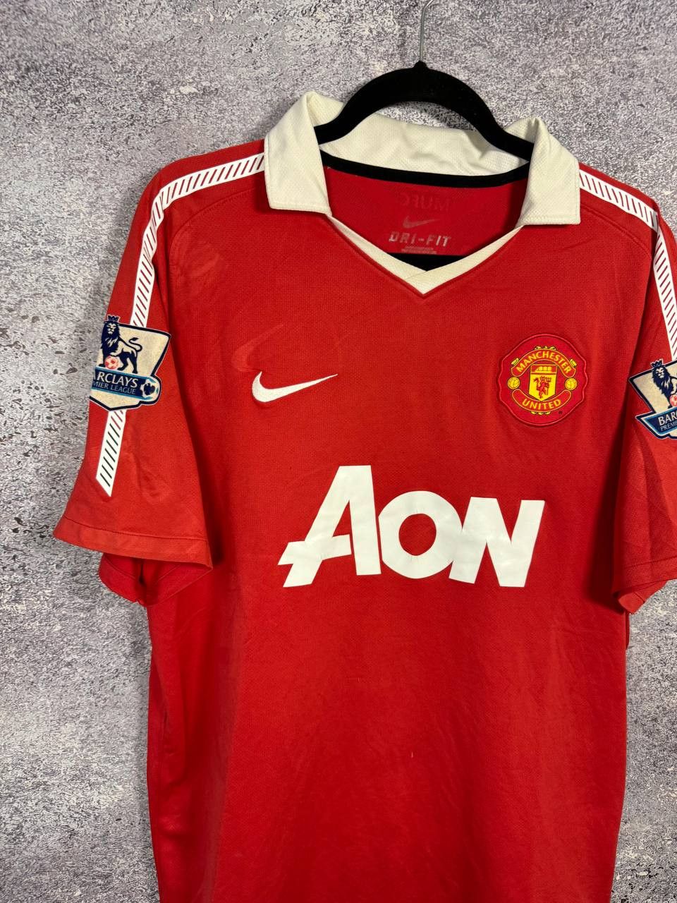 Vintage Vintage Manchester United 2010/11 Nike Soccer Jersey Size US L / EU 52-54 / 3 - 3 Thumbnail