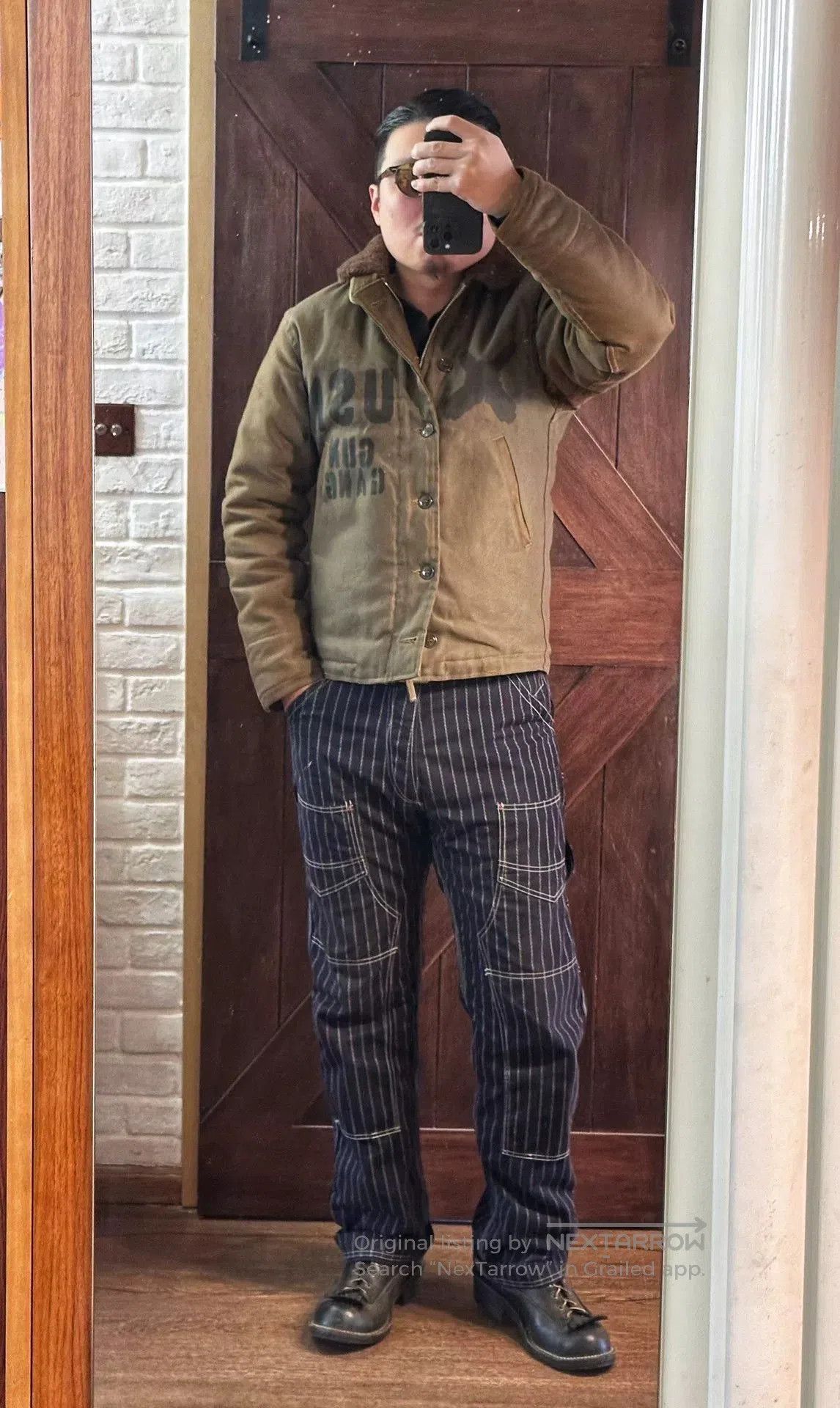 Freewheelers Freewheelers Color Blocked N1 Jacket Size 38. Size US M / EU 48-50 / 2 - 7 Thumbnail