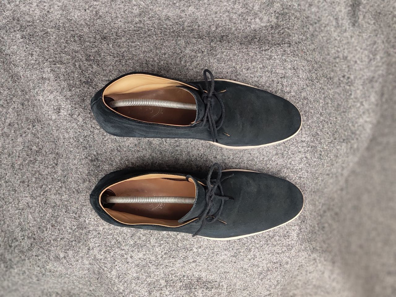 Tod's Tod's Design Suede Leather Blue Chukka Shoes Casual Boots Size US 9 / EU 42 - 7 Thumbnail