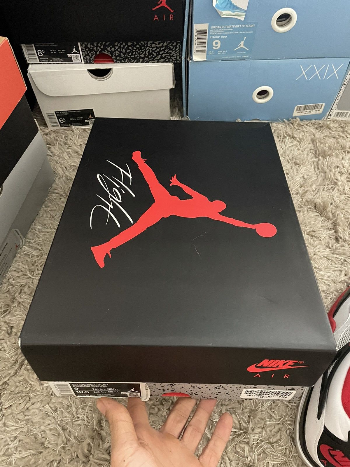 Jordan Brand Jordan 4 Fire Red Size US 9 / EU 42 - 12 Thumbnail