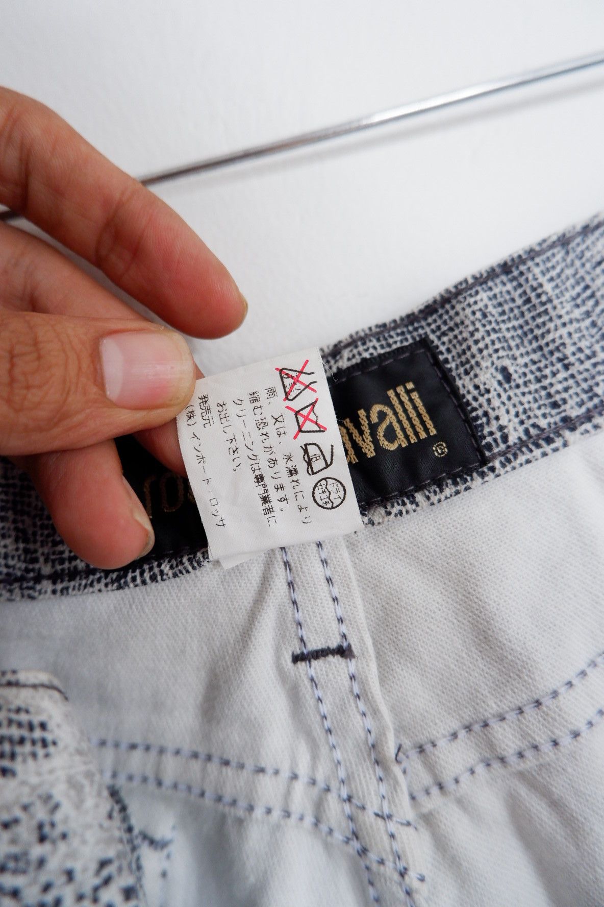 Just Cavalli Vintage Roberto Cavalli Printed Jeans Size 31" - 13 Thumbnail