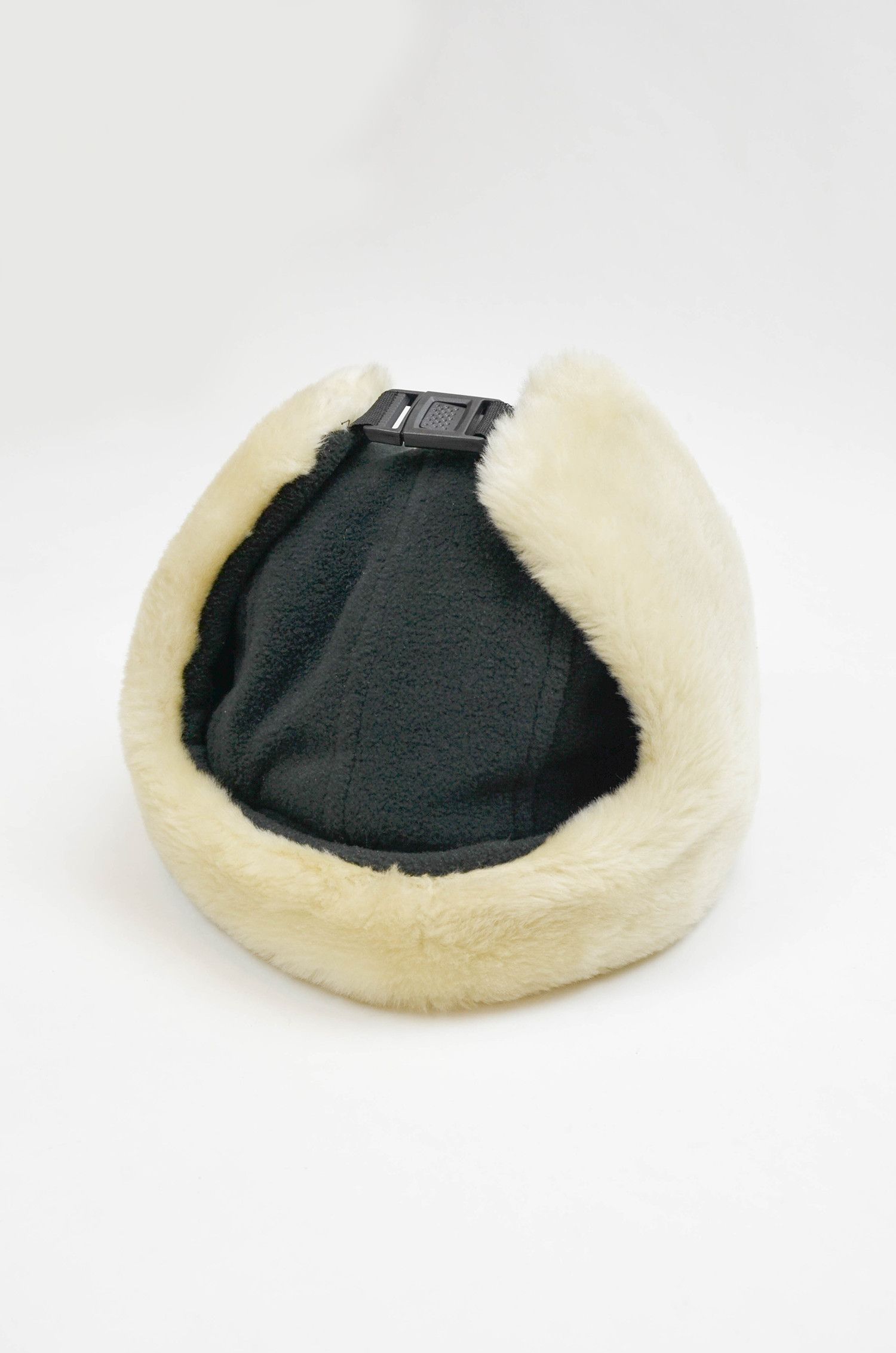 Colmar Colmar Fleece Aviator Hat Black Faux Fur Winter Size 2 M Size ONE SIZE - 3 Thumbnail