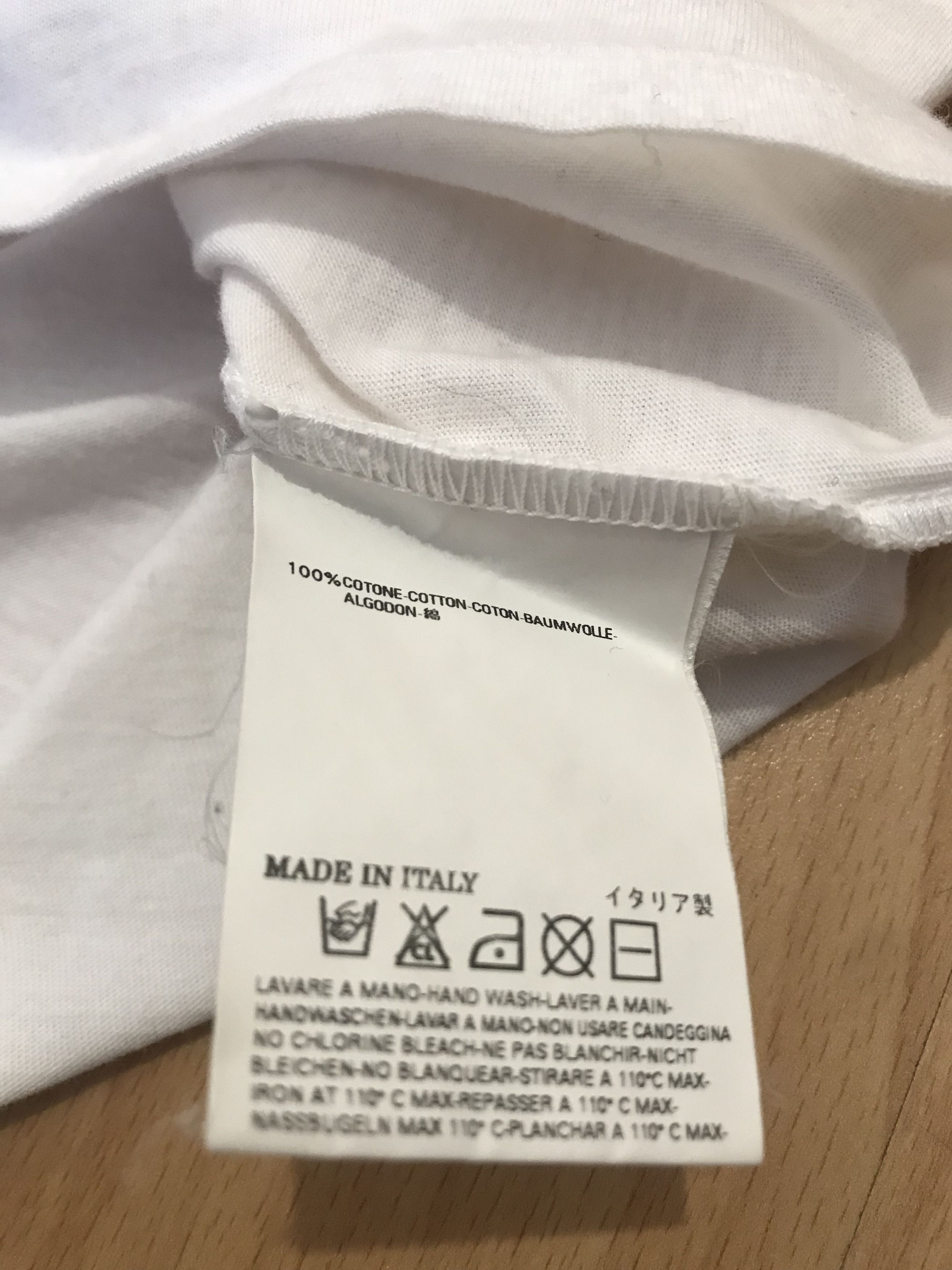 Maison Margiela Maison Margiela artificially aged stained t-shirt Size US M / EU 48-50 / 2 - 5 Thumbnail