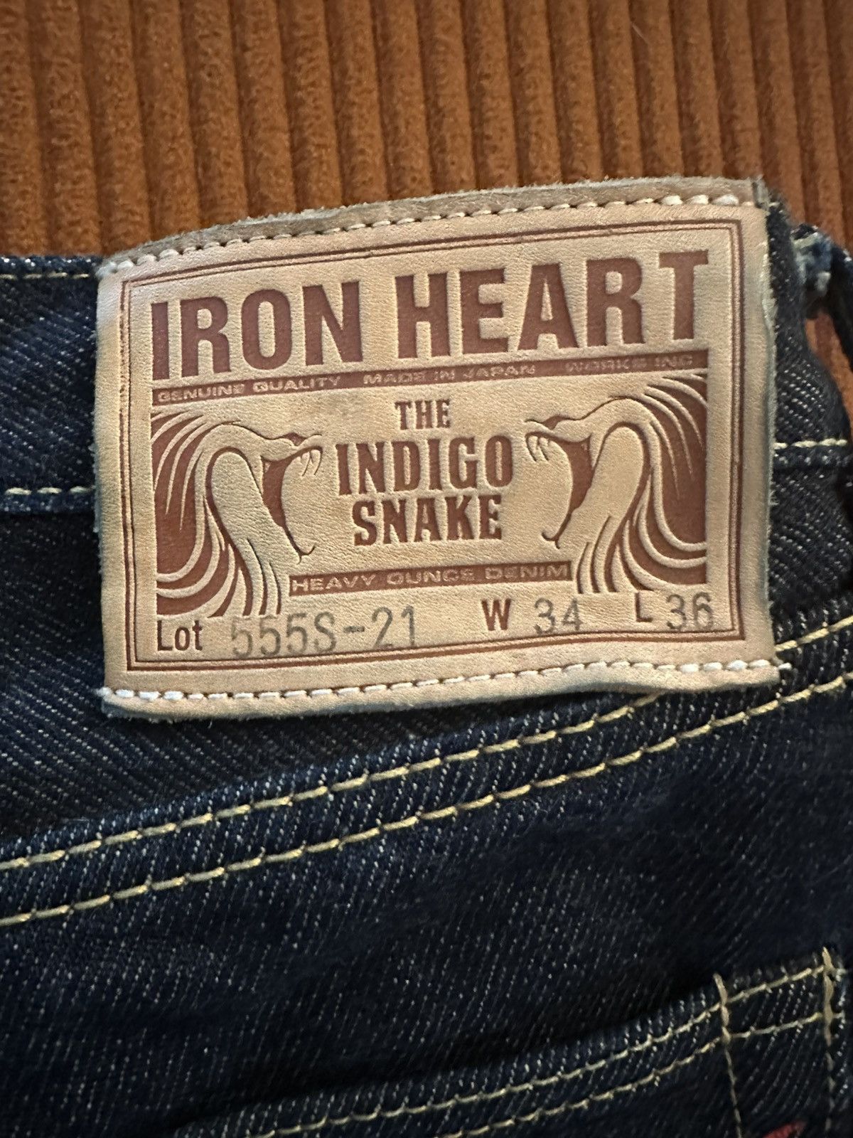 Iron Heart IH-555S-21 size 34 Size US 34 / EU 50 - 3 Thumbnail