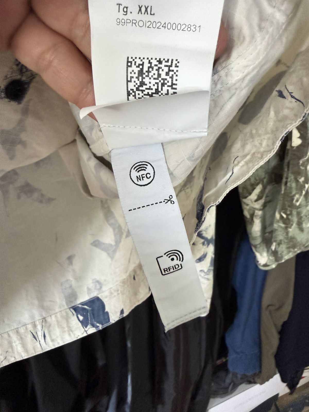 Stone Island Scan Camo Ripstop OVD Jacket Size US XXL / EU 58 / 5 - 6 Thumbnail