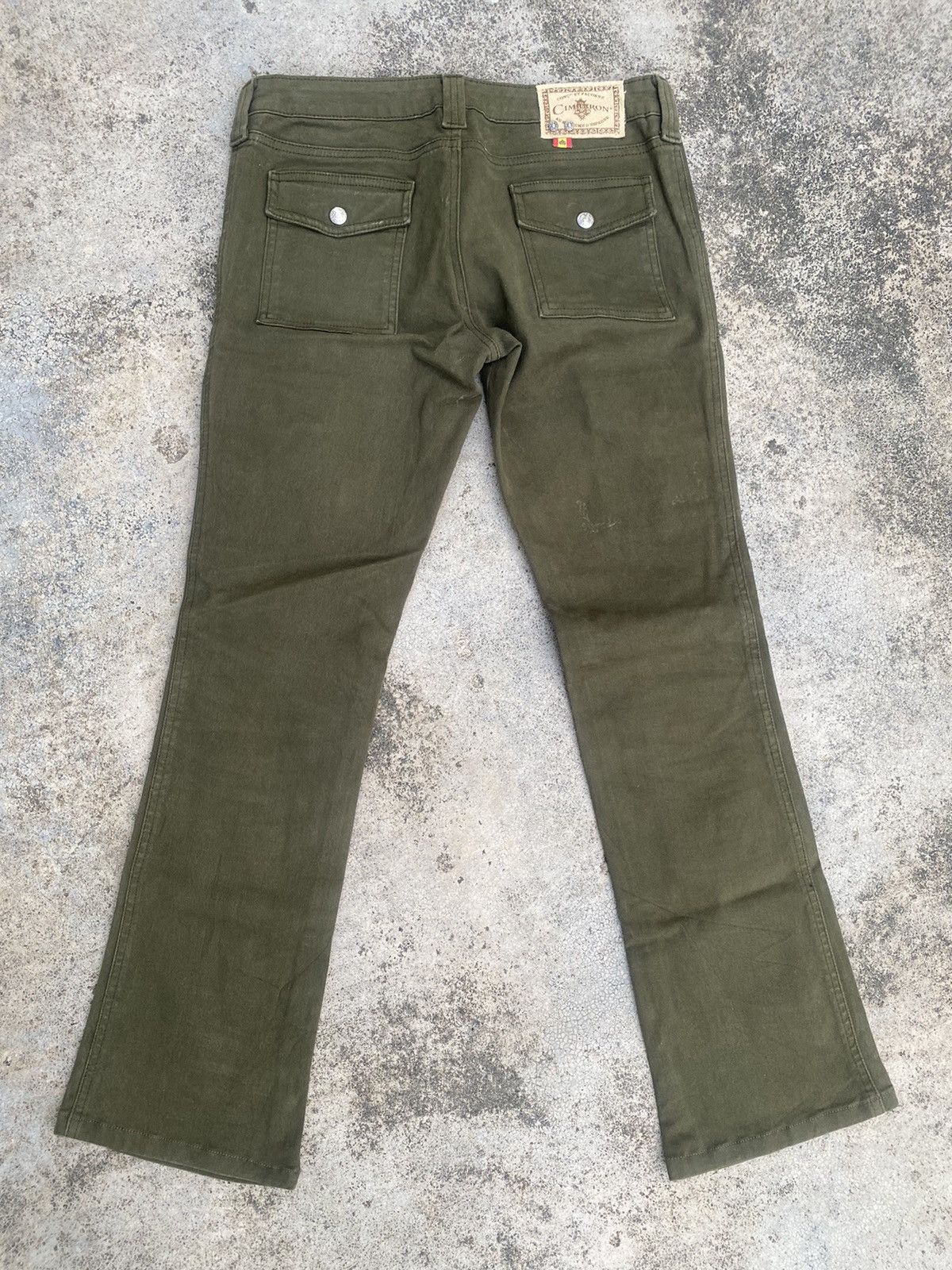 Japanese Brand Flare Jeans Cimarron Bushpant Strechable Bootcut Size US 29 - 15 Thumbnail