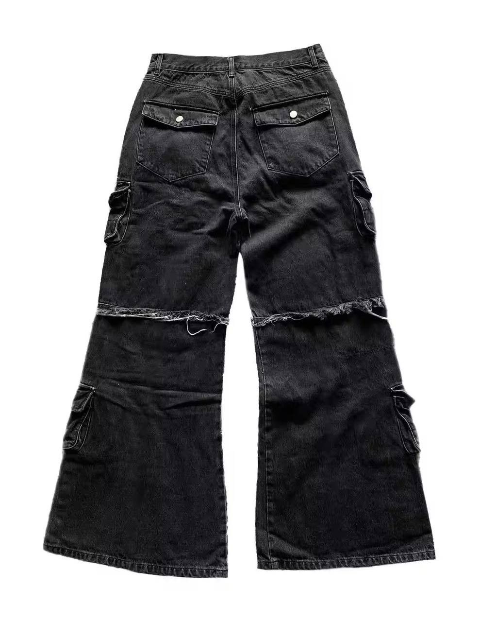 Japanese Brand × Vintage gothic 90's spice girl loose jeans. Size US 36 / EU 52 - 2 Thumbnail
