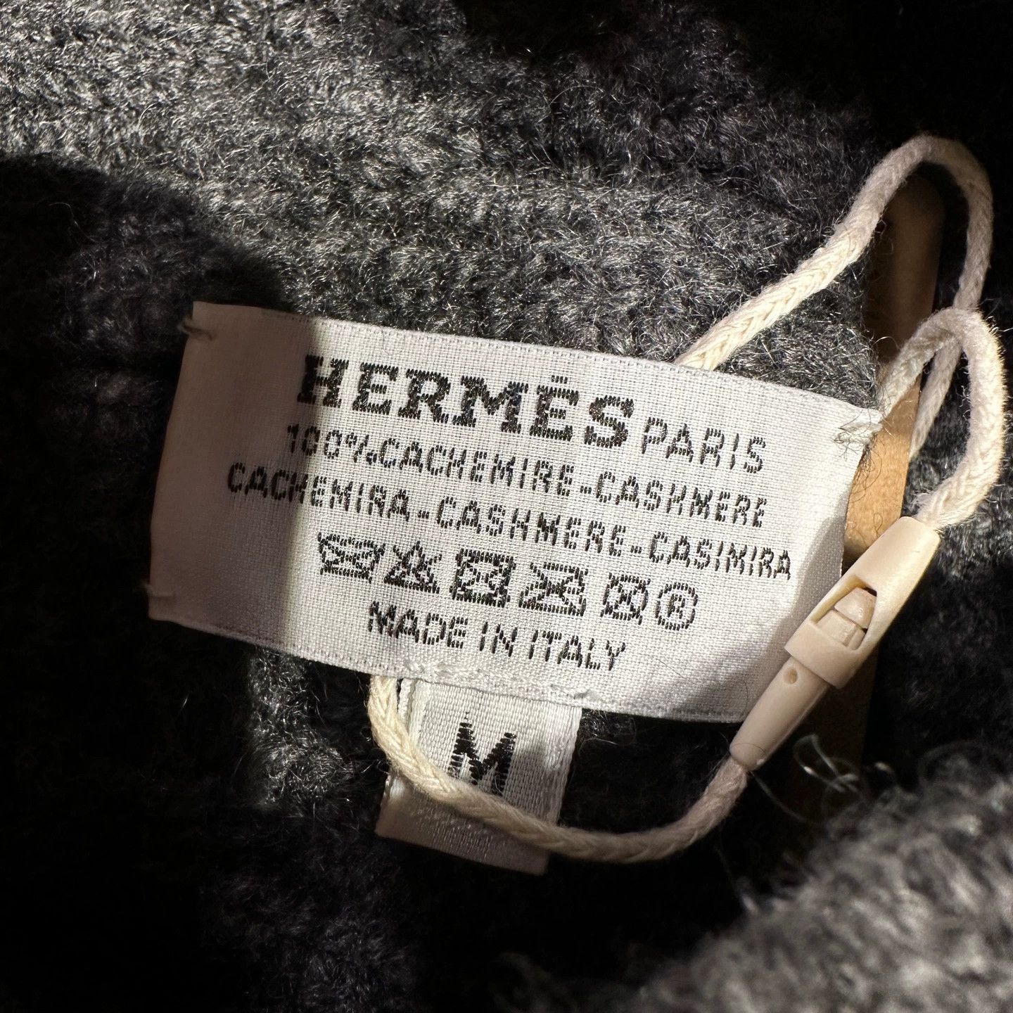 Hermes Hermes may125 cashmere knit beanie M Size ONE SIZE - 3 Thumbnail