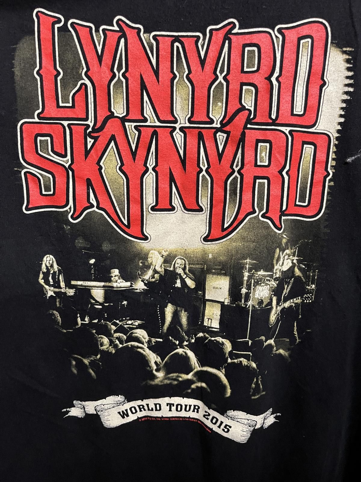 Designer Lynyrd Skynyrd 2015 Tour T-shirt - World Tour Shirt 2XL Size US XXL / EU 58 / 5 - 4 Thumbnail