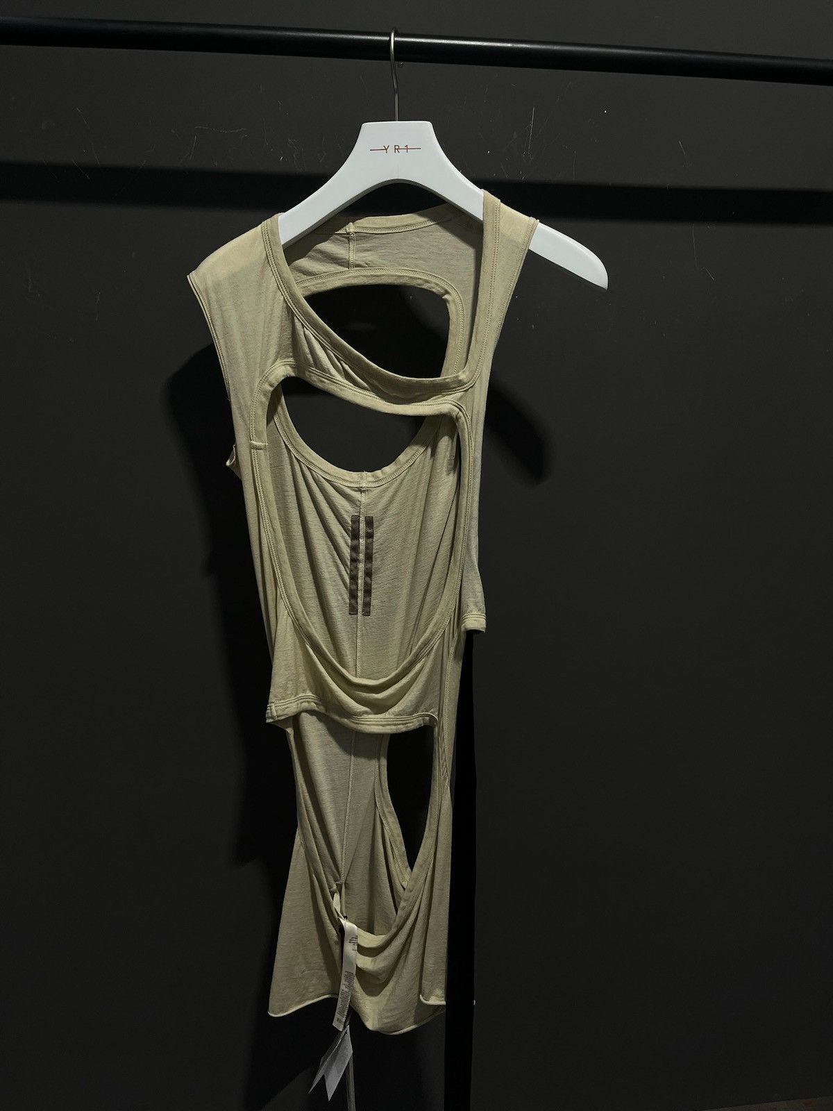 Tシャツ・カットソー RICK OWENS Women Tunic Tops RO01E7615 KGRIDM09 Black Rick Owens cotton t-shirt black color at PRM US
