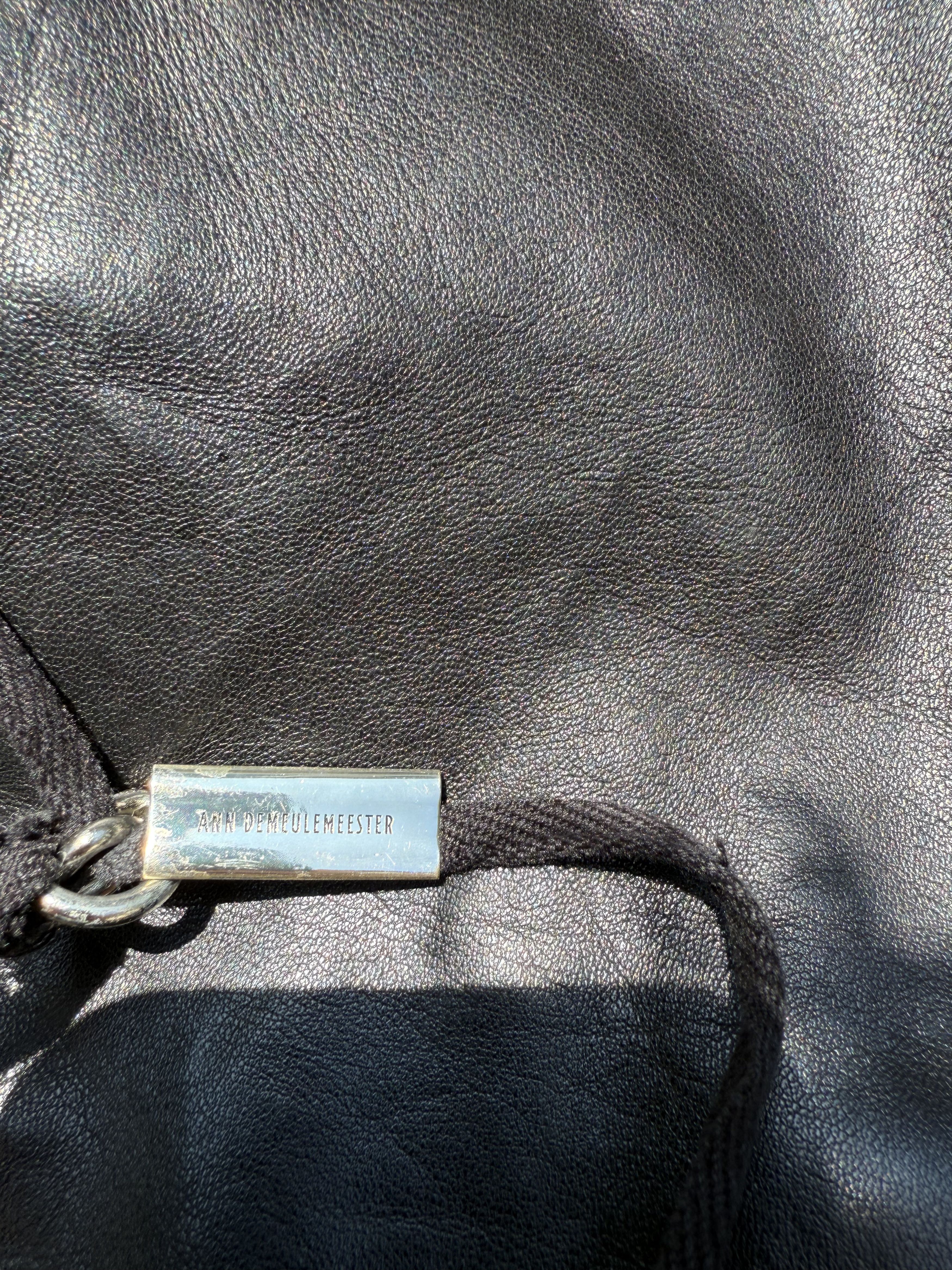 Ann Demeulemeester Ann Demeulemeester Leather Bag Size ONE SIZE - 2 Thumbnail