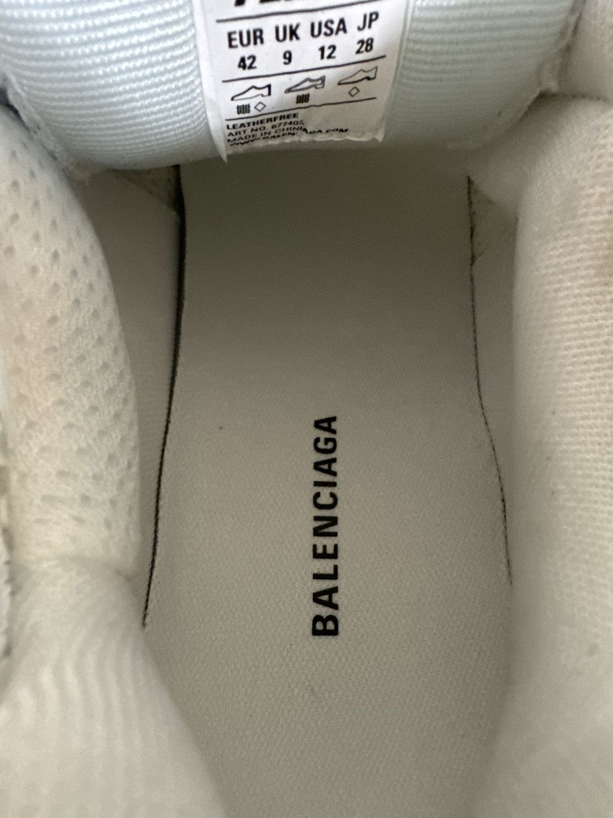 Balenciaga Balenciaga White Runner 42 Size US 9 / EU 42 - 7 Thumbnail
