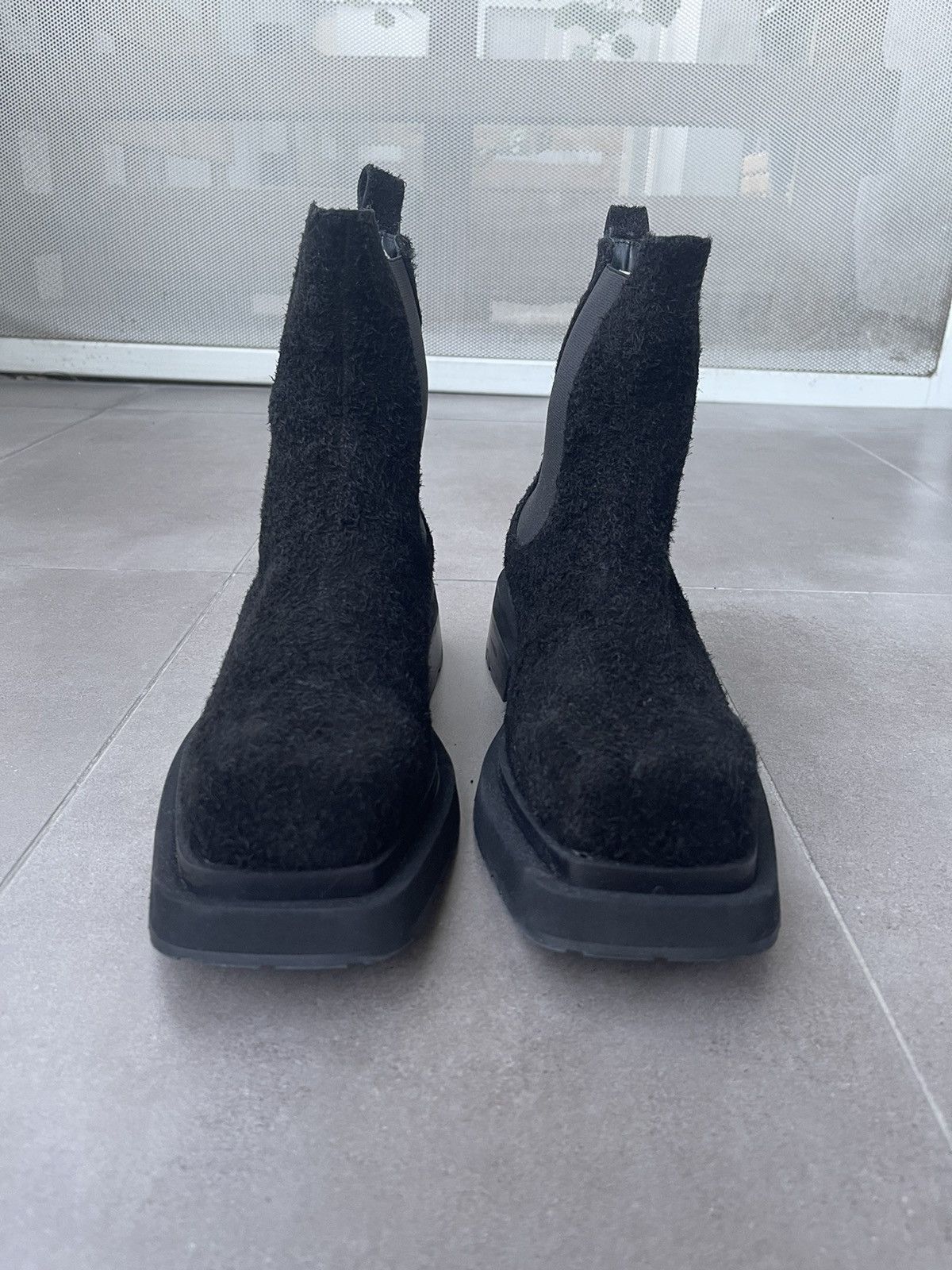 Eckhaus Latta !DS! FW23 Eckhaus Latta Mike Black Suede Boots Size US 10 / EU 43 - 11 Thumbnail