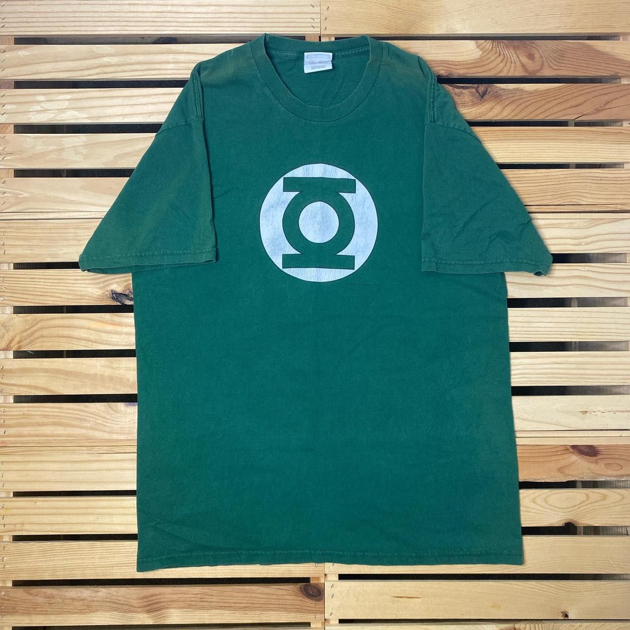 Hanes Vintage Green Lantern Green Superhero Tee Size Large Size US L / EU 52-54 / 3 - 1 Thumbnail
