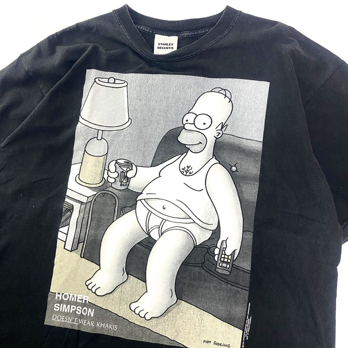 The Simpsons Stanley Desantis 90s Homer Simpson “Doesn’t Wear Khakis” Tee Size US XL / EU 56 / 4 - 2 Thumbnail