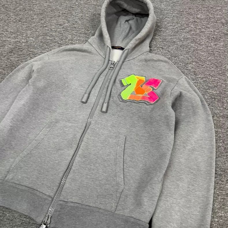 Louis Vuitton Louis Vuitton Color Graffiti Zip Hoodie-2507 Size US S / EU 44-46 / 1 - 3 Thumbnail