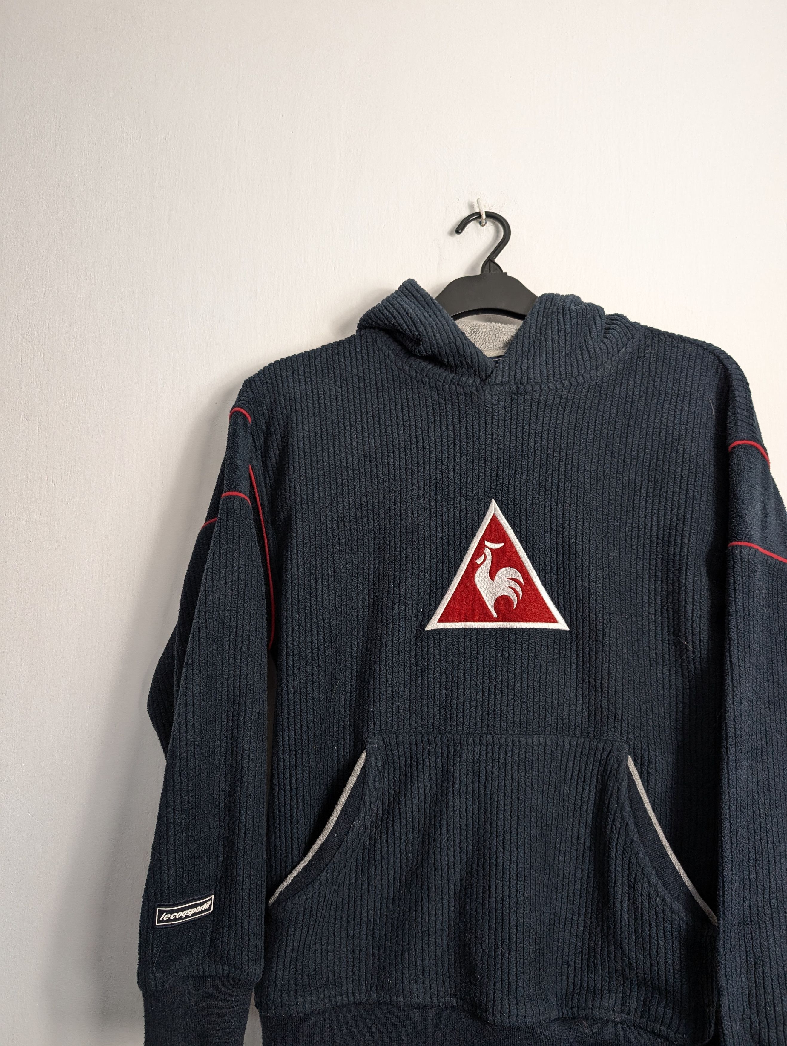 Le Coq Sportif × Vintage Vintage Le Coq Sportif Hoodie y2k Sweatshirt Size US S / EU 44-46 / 1 - 2 Thumbnail