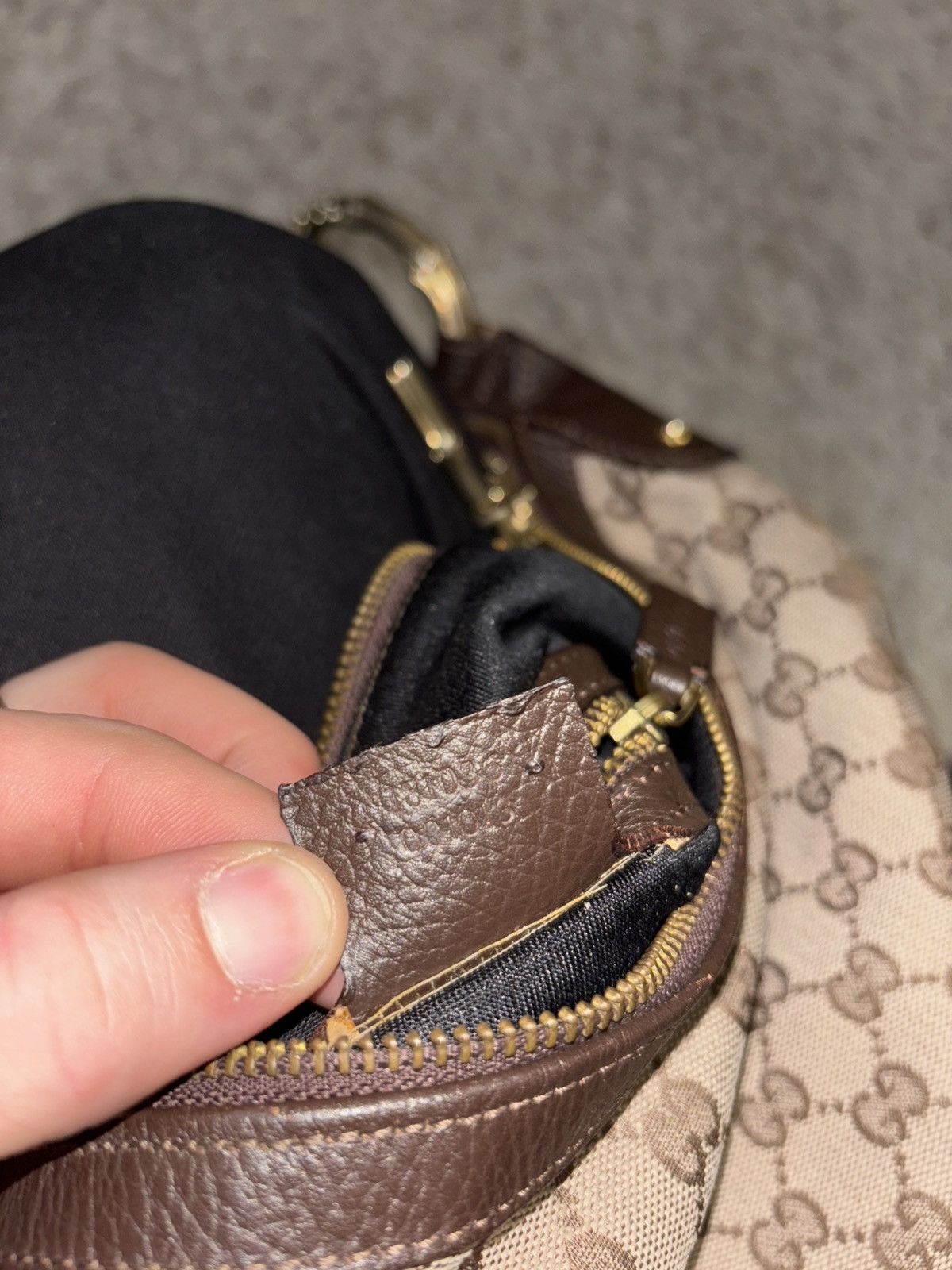 Designer × Gucci × Vintage Vintage Monogram Bag Gucci Size ONE SIZE - 10 Thumbnail