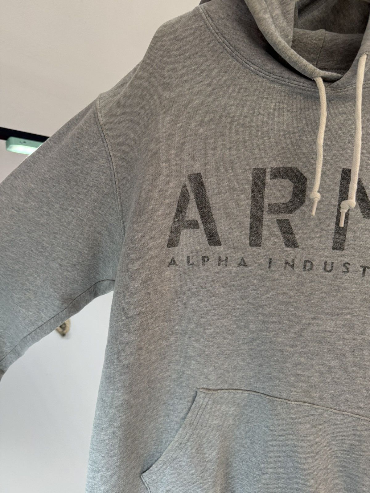 Alpha Industries 🔥 Vintage Y2K Alpha Industries "Army" oversized Hoodie - M Size US M / EU 48-50 / 2 - 6 Thumbnail