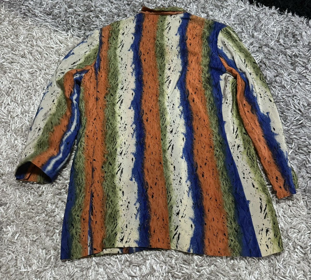 Krizia 🔥RARE🔥KRIZIA JACKET SILK MULTICOLOUR ITALY Size M / US 6-8 / IT 42-44 - 2 Thumbnail