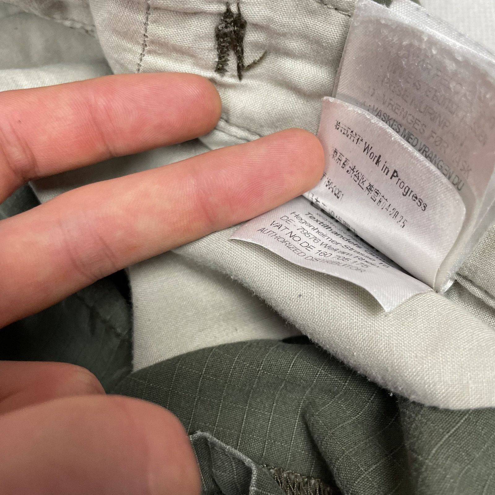 Carhartt Carhartt Men's Olive Green Cotton Cargo Aviation Pant 31x34 Size US 31 - 13 Thumbnail