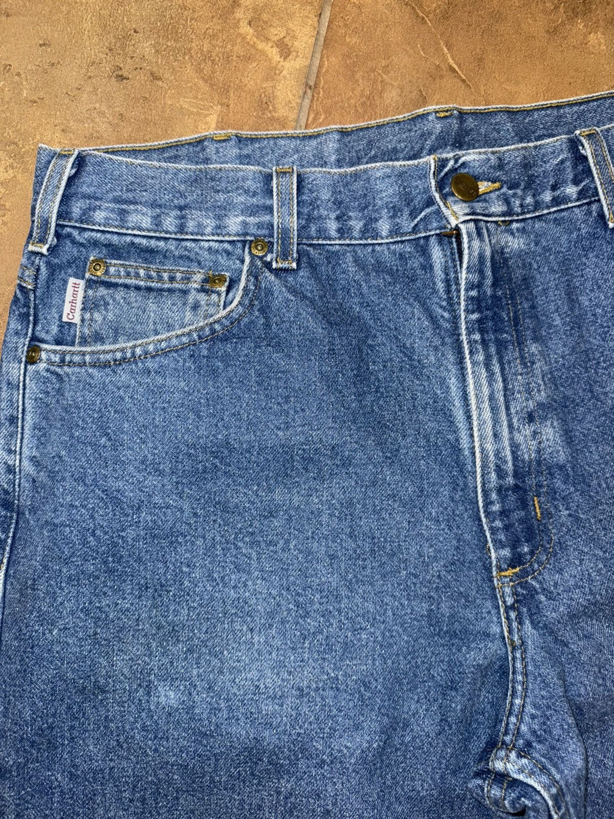 Carhartt Carhartt straight leg blue jeans Size US 36 / EU 52 - 2 Thumbnail