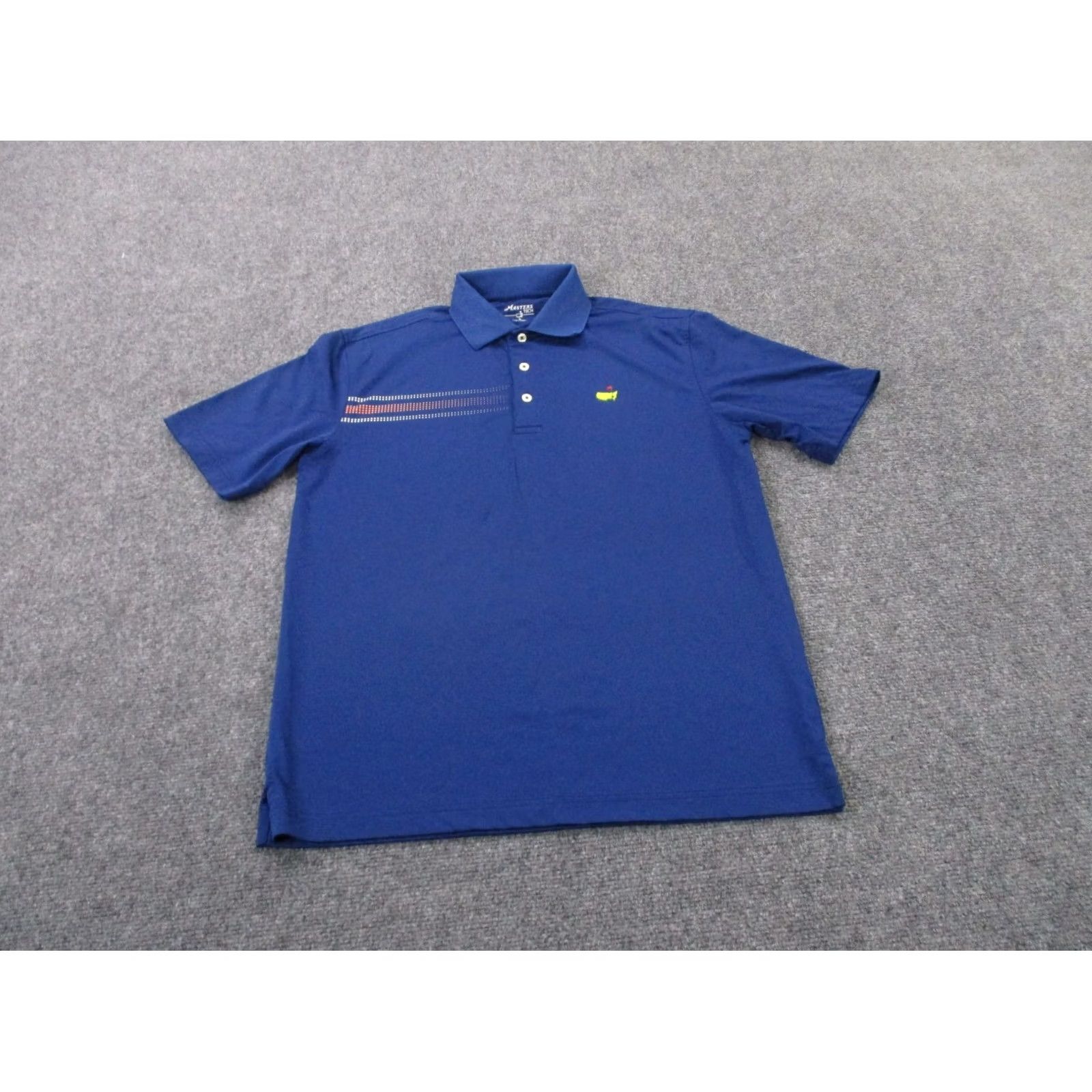 Vintage Masters Tech Shirt Polo S Blue Mens Golf Active Sport Outdoors N/A Size US S / EU 44-46 / 1 - 2 Thumbnail